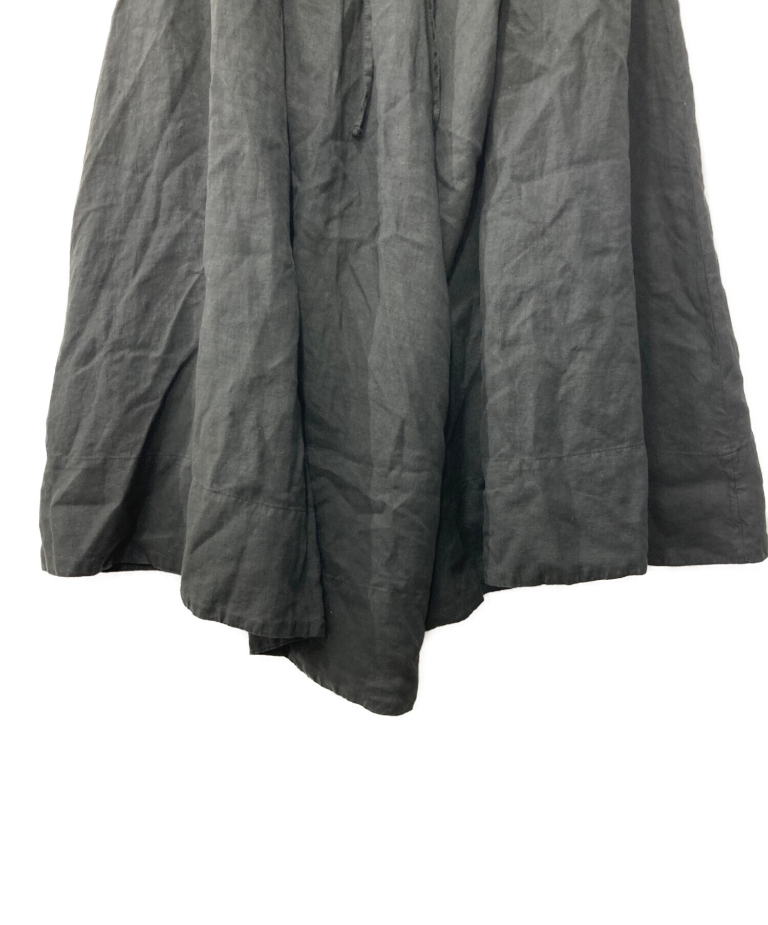 中古・古着通販】nest Robe (ネストローブ) リネン ギャザーロング