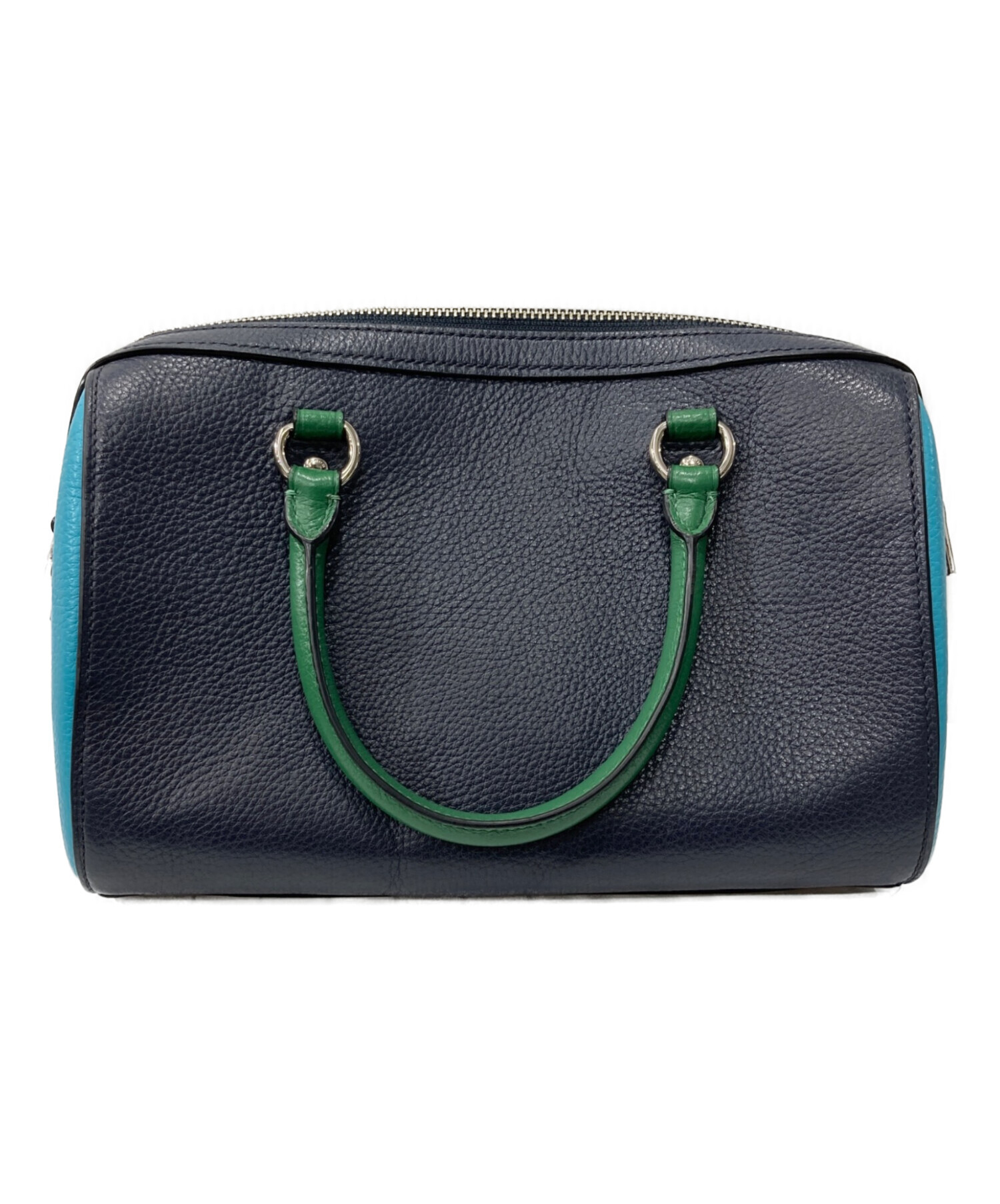 中古・古着通販】COACH (コーチ) 2WAYショルダーバッグ ネイビー