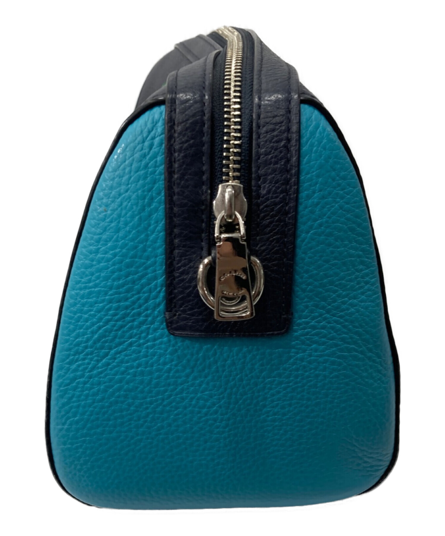 中古・古着通販】COACH (コーチ) 2WAYショルダーバッグ ネイビー
