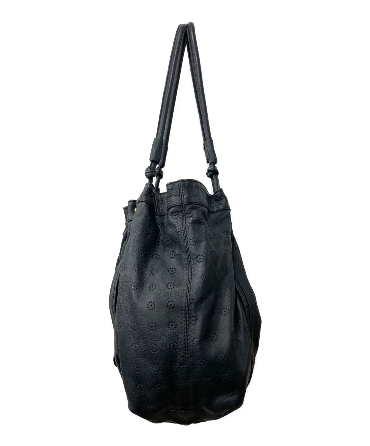中古・古着通販】SEE BY CHLOE (シーバイクロエ) 巾着型レザートート
