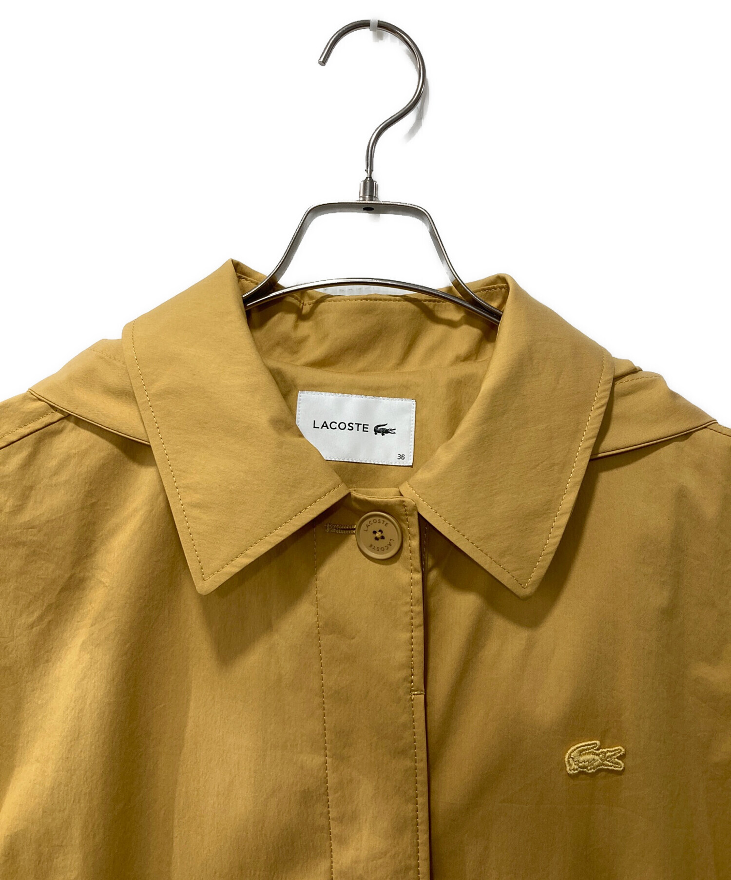 中古・古着通販】LACOSTE (ラコステ) リラックスフィットステンカラー