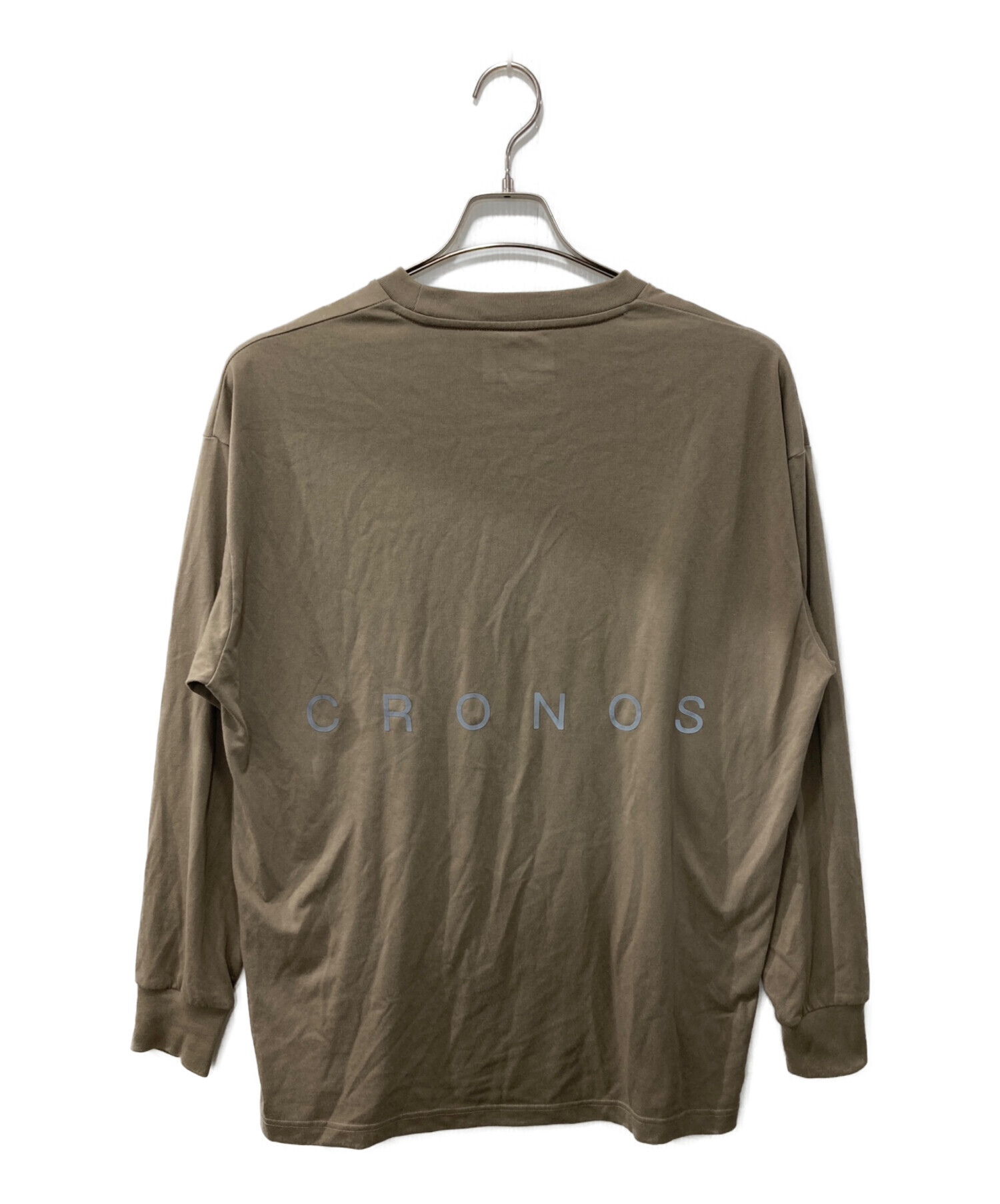 中古・古着通販】CRONOS (クロノス) ロングスリーブカットソー カーキ