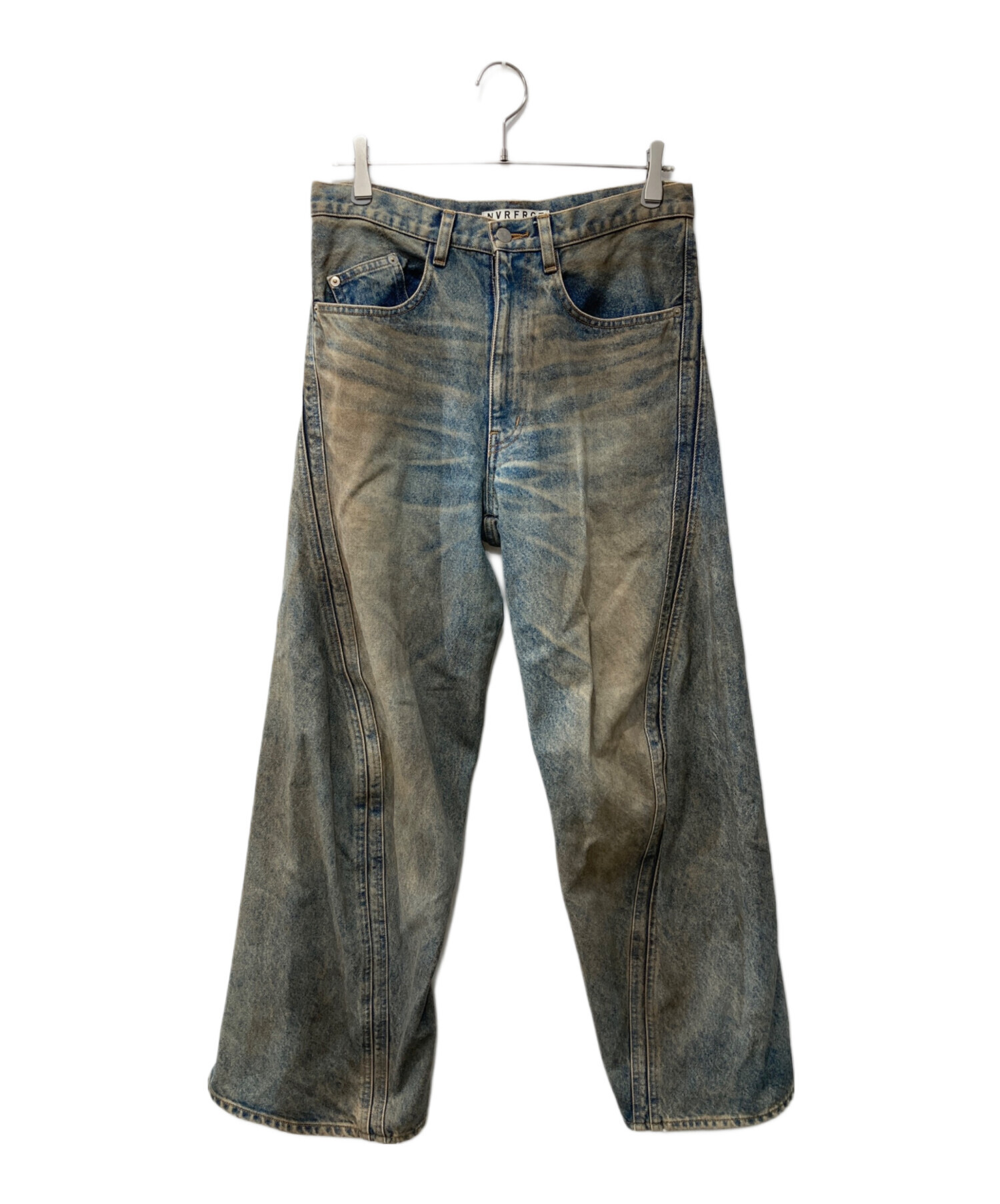 やなぎです 中古・古着通販】NVRFRGT (ネヴァーフォーゲット) 3D TWISTED WIDE LEG