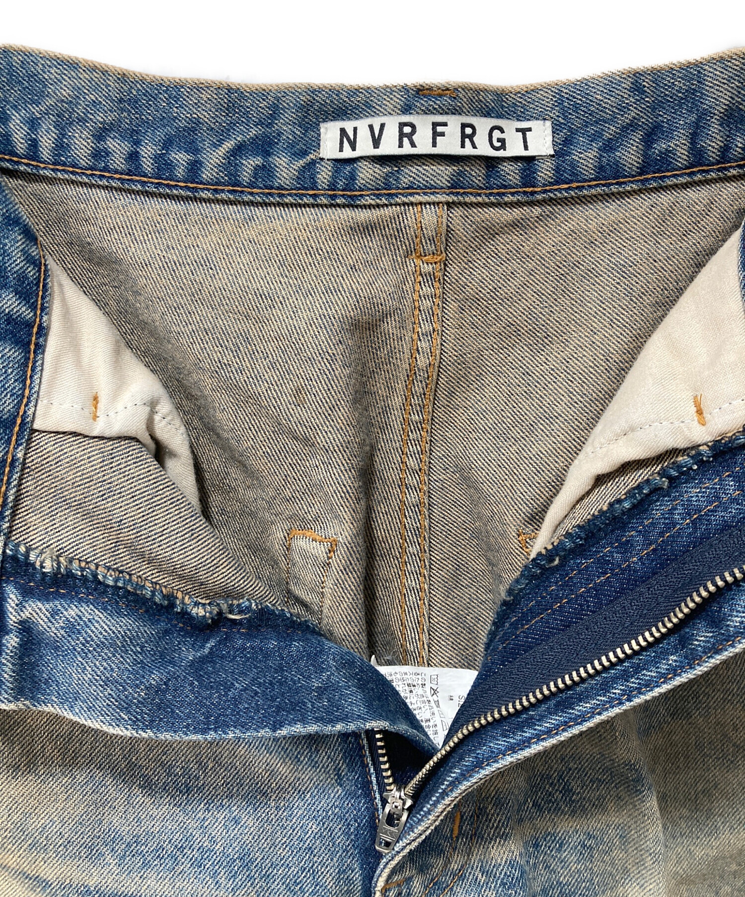 中古・古着通販】NVRFRGT (ネヴァーフォーゲット) 3D TWISTED WIDE LEG