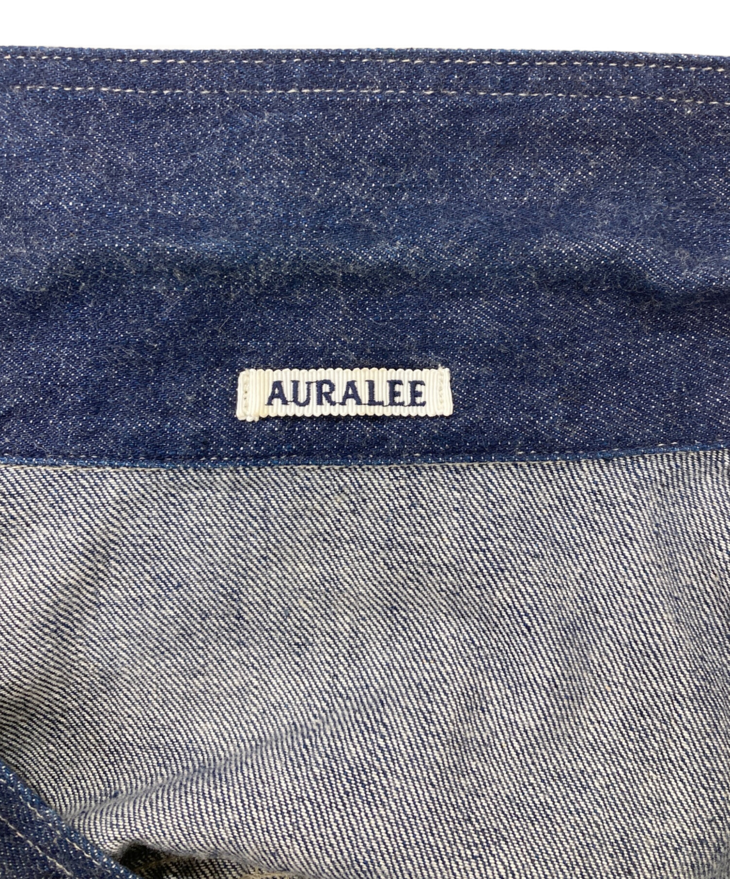 中古・古着通販】AURALEE (オーラリー) SELVEDGE LIGHT DENIM BLOUSON