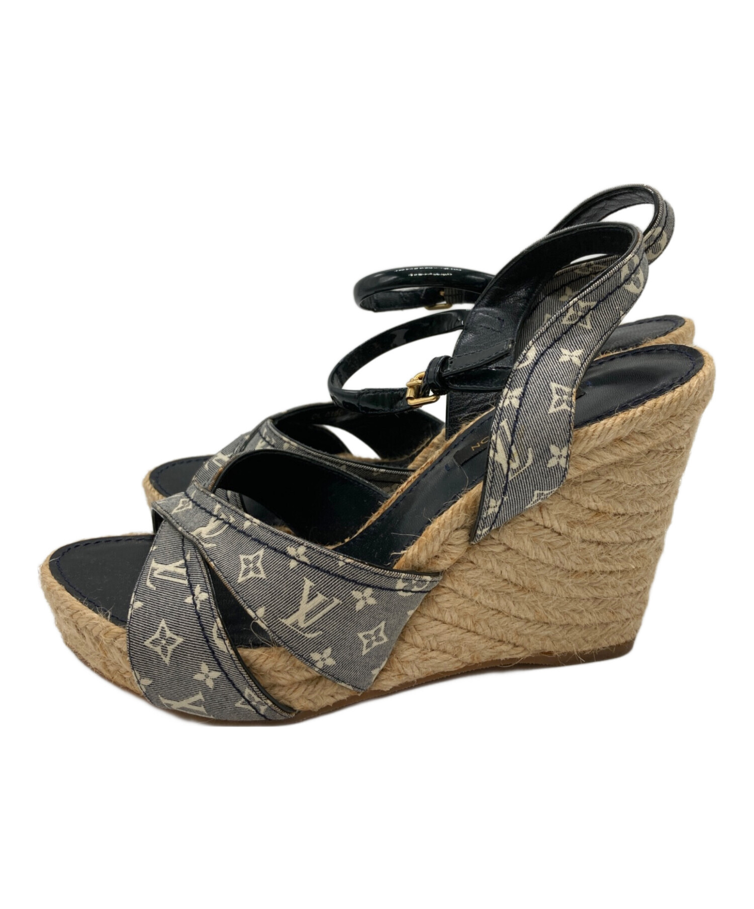 中古・古着通販】LOUIS VUITTON (ルイ ヴィトン) モノグラムウェッジ