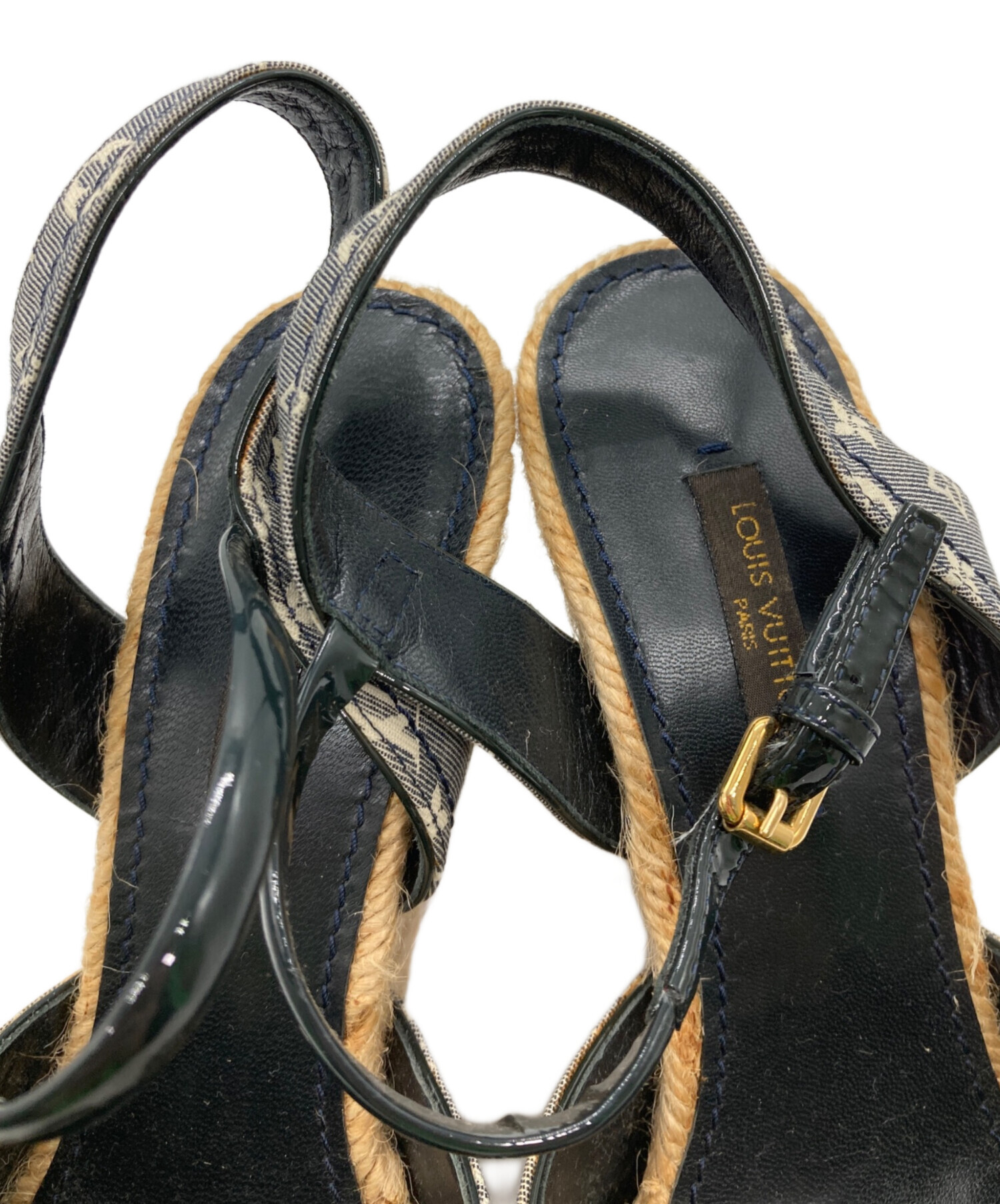 中古・古着通販】LOUIS VUITTON (ルイ ヴィトン) モノグラムウェッジ