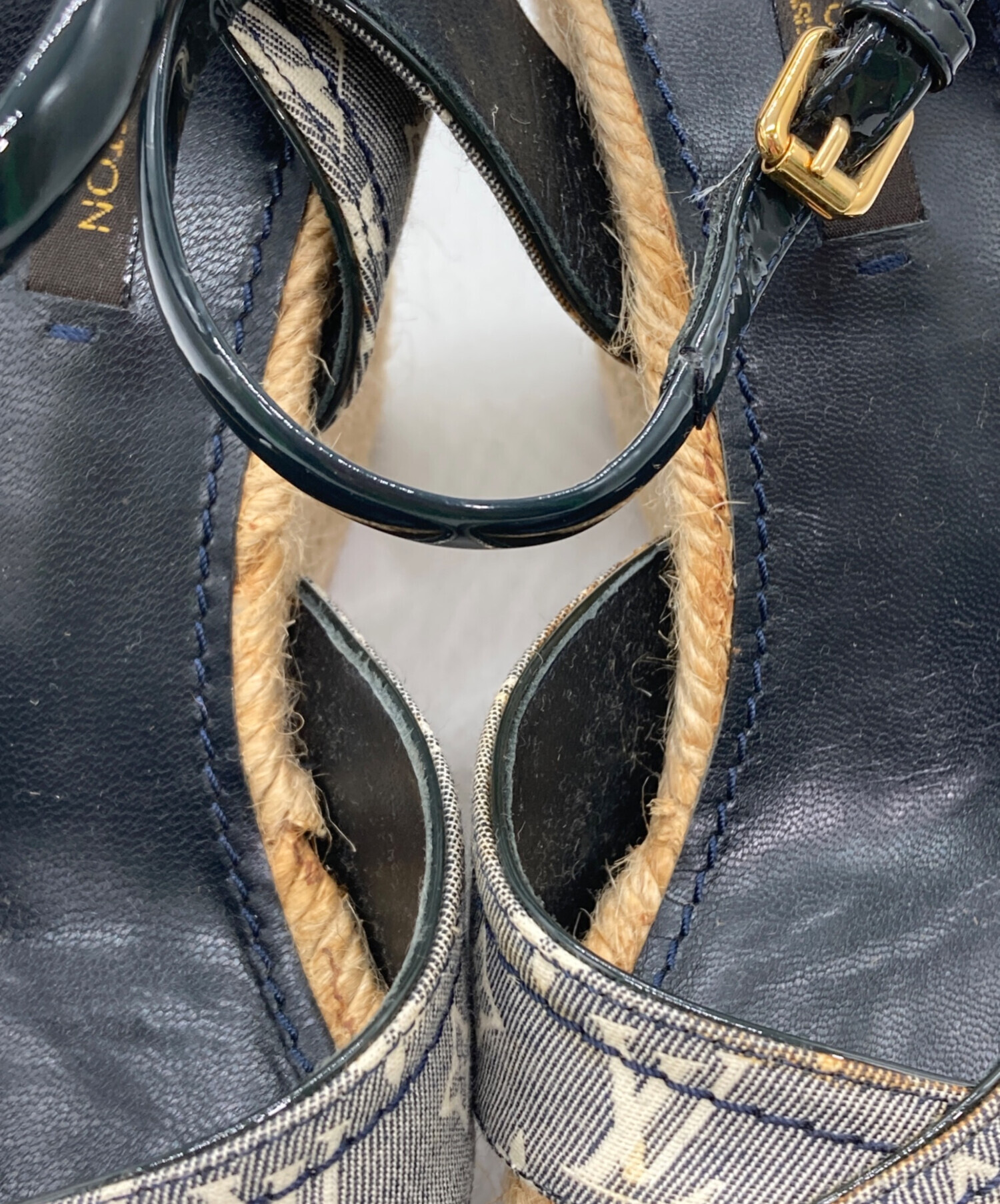 中古・古着通販】LOUIS VUITTON (ルイ ヴィトン) モノグラムウェッジ