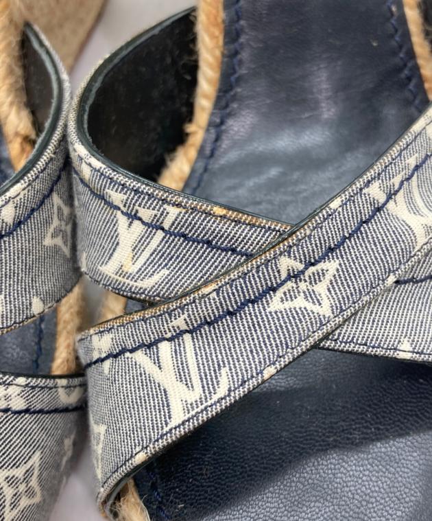 中古・古着通販】LOUIS VUITTON (ルイ ヴィトン) モノグラムウェッジ