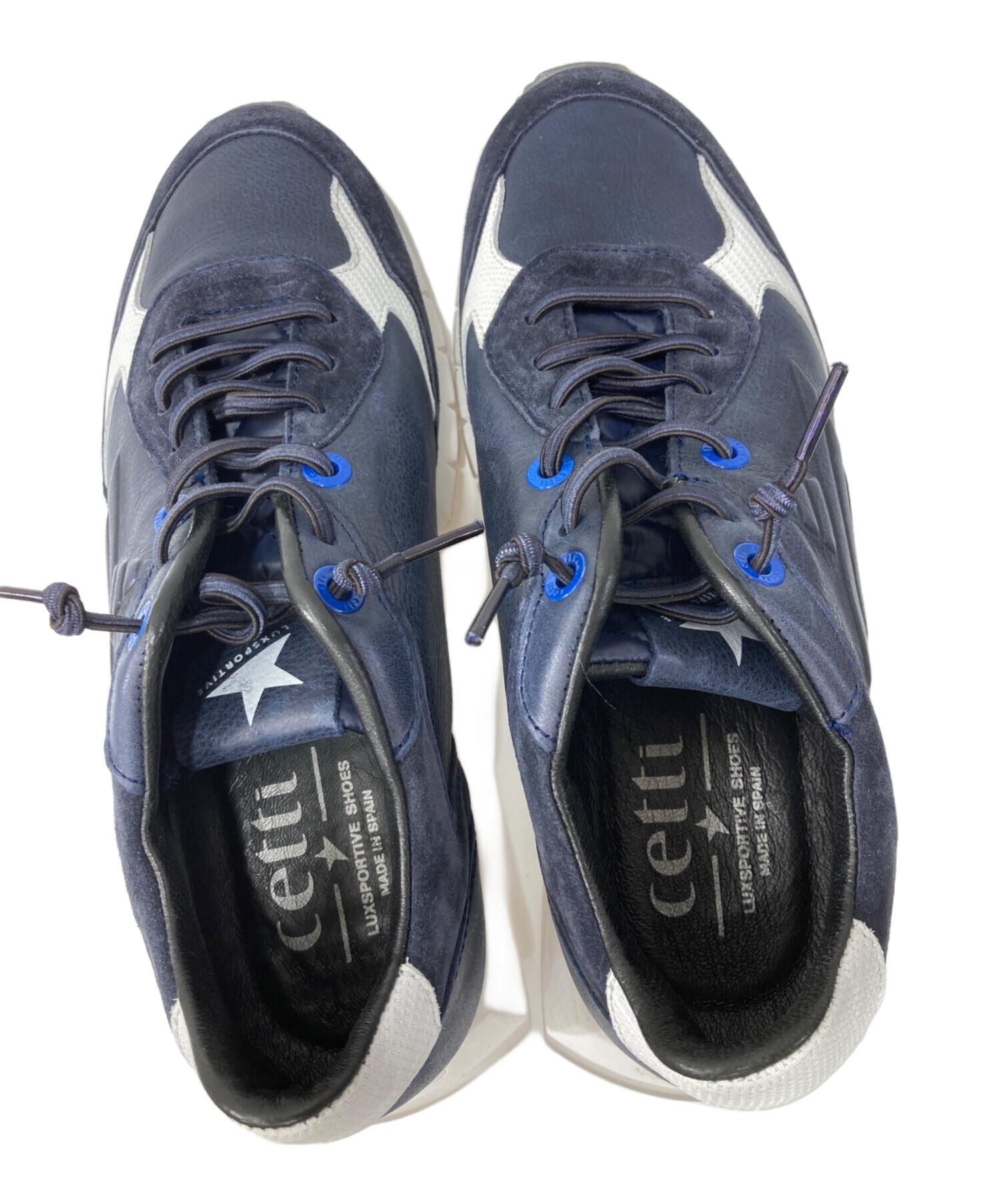 中古・古着通販】CETTI (セッチ) スニーカー ネイビー サイズ:SIZE41 