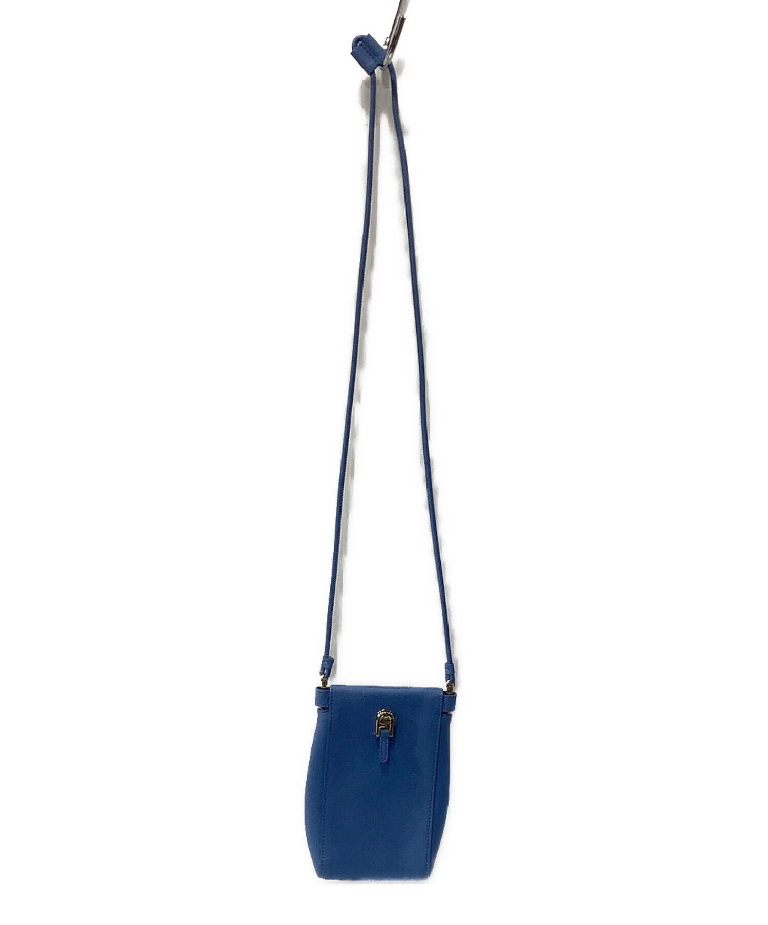 中古・古着通販】FURLA (フルラ) スマホショルダーポシェット ブルー 