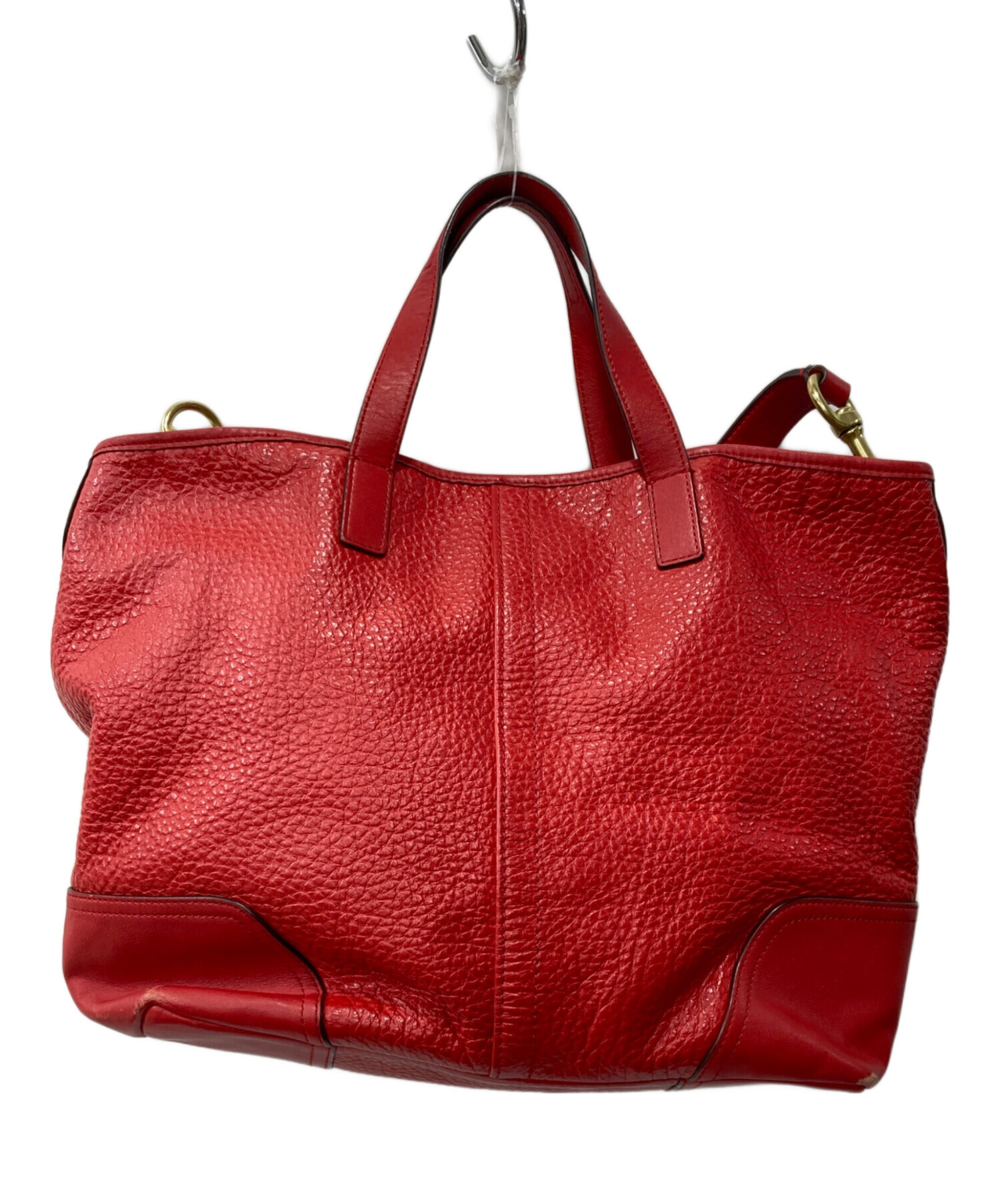中古・古着通販】COACH (コーチ) ショルダーバッグ/ ハドレーグレイン