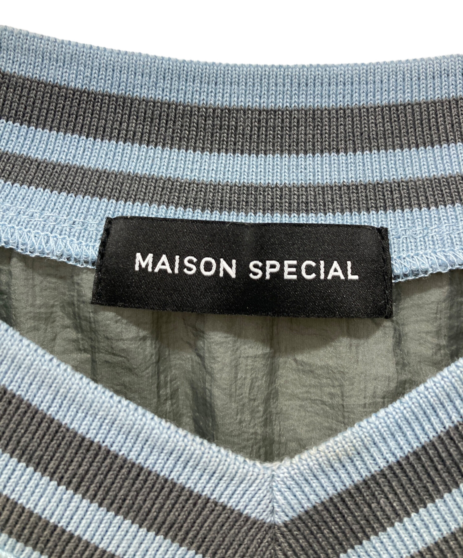 中古・古着通販】MAISON SPECIAL (メゾンスペシャル) Piping Sideline