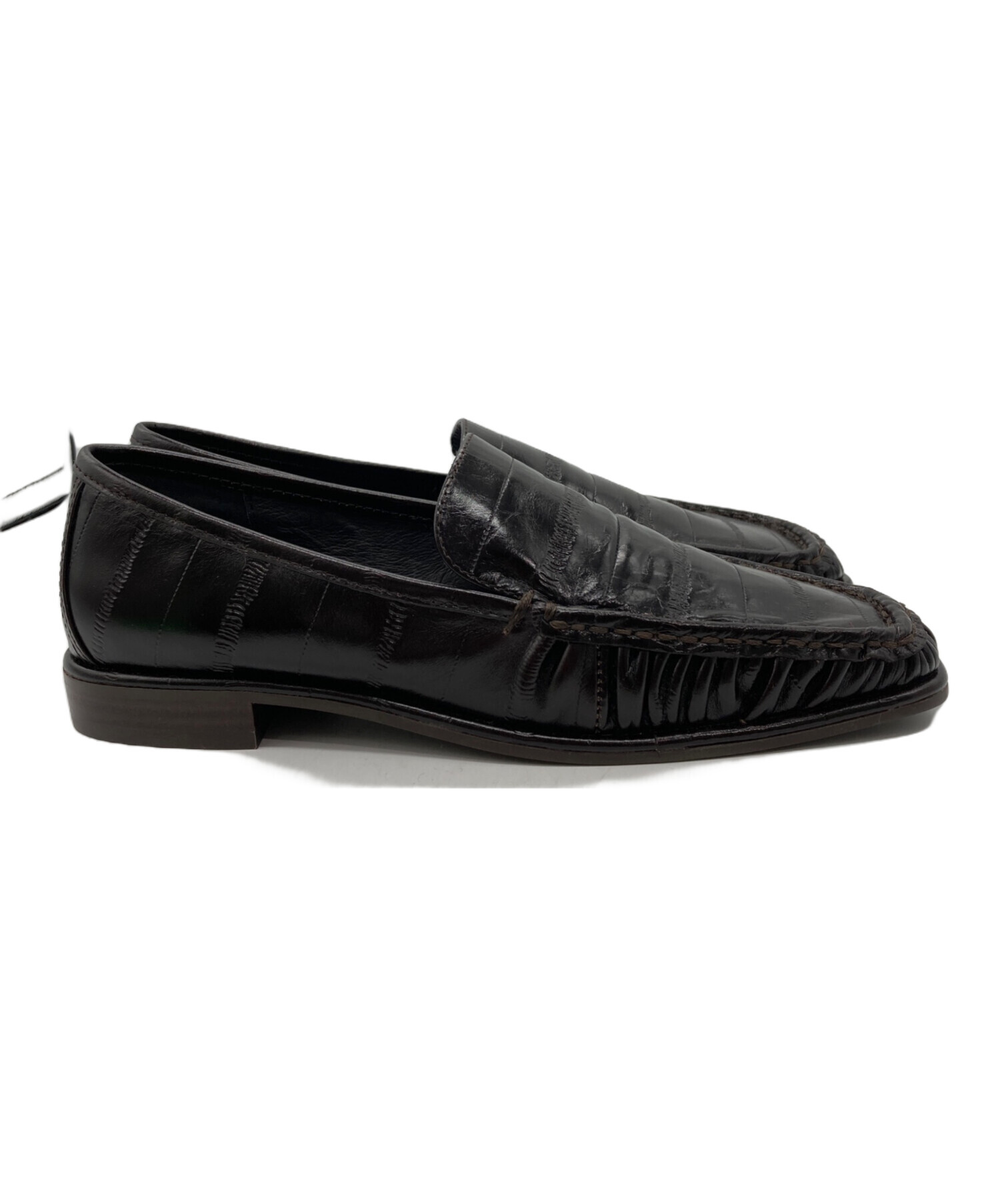 中古・古着通販】TODAYFUL (トゥデイフル) Squaretoe Gather Loafers