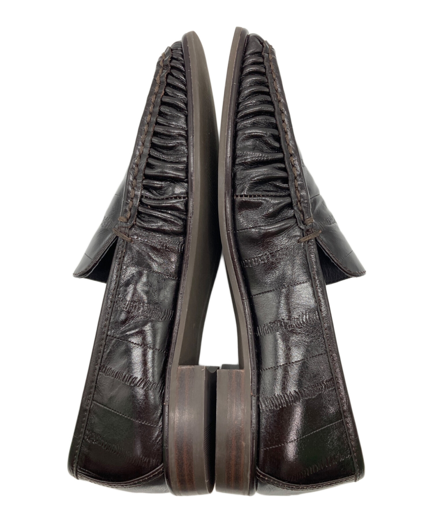 中古・古着通販】TODAYFUL (トゥデイフル) Squaretoe Gather Loafers