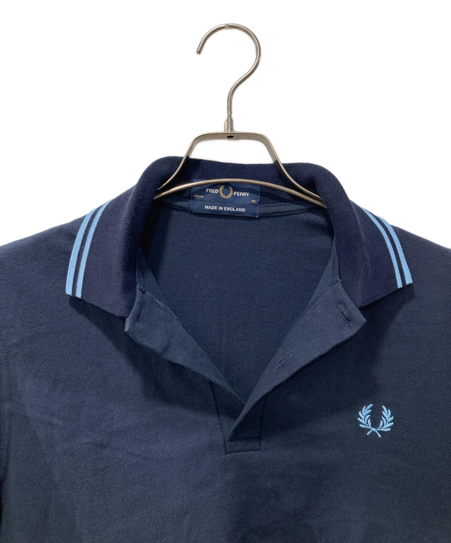 FREDPERRYforMARGARETHOWELLポロシャツ ネイビー 8 中古・古着通販】FRED PERRY (フレッドペリー) ポロシャツ ネイビー