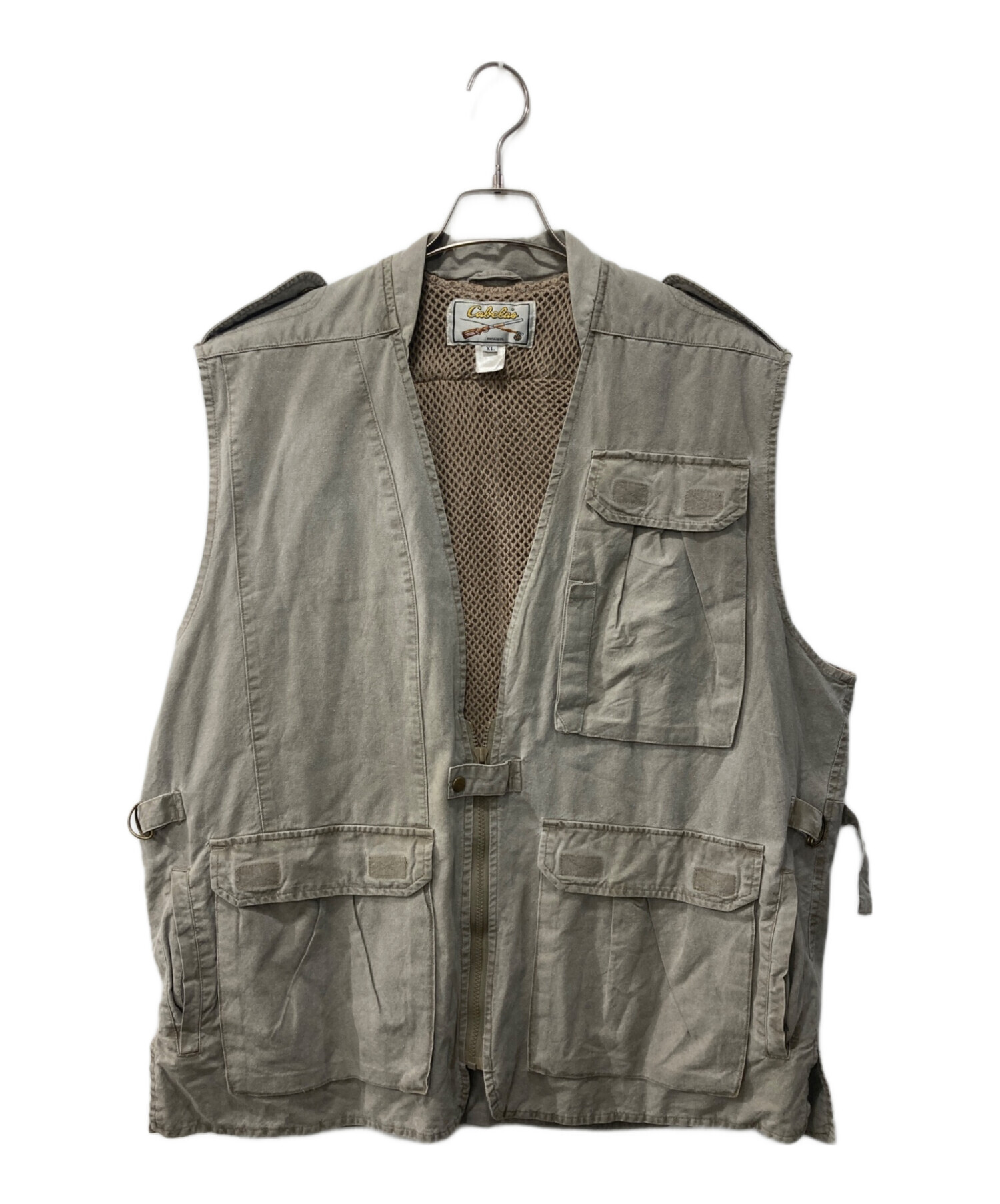Cabela's カベラス コート（その他） XL ベージュ 【古着】【中古】【送料無料】 中古・古着通販】Cabela's (カベラス) 70s-80s/フィッシングギアベスト