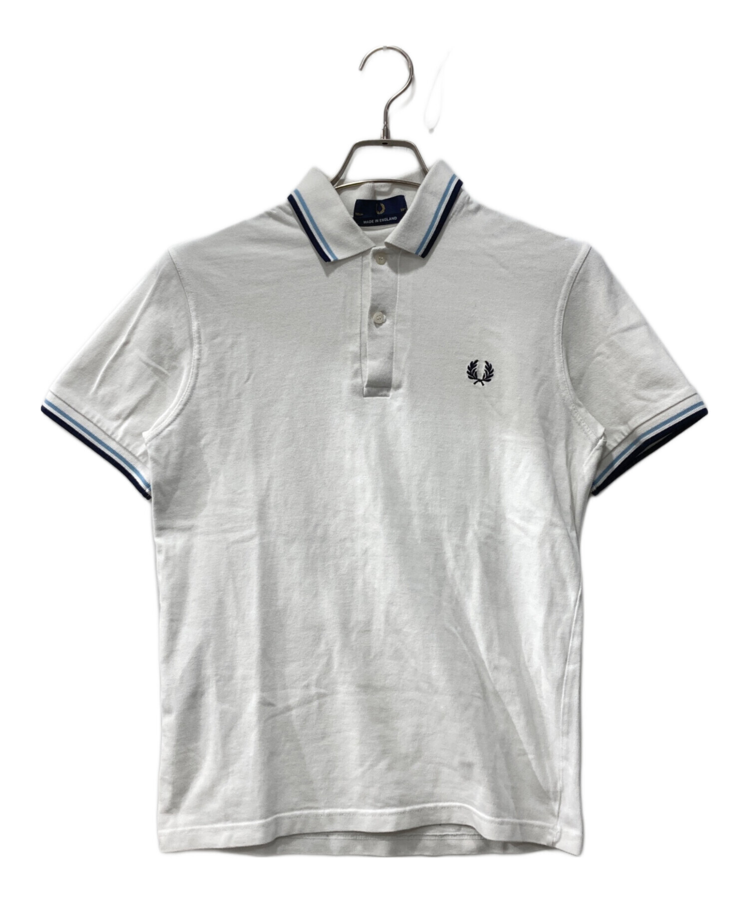 中古・古着通販】FRED PERRY (フレッドペリー) ポロシャツ ホワイト