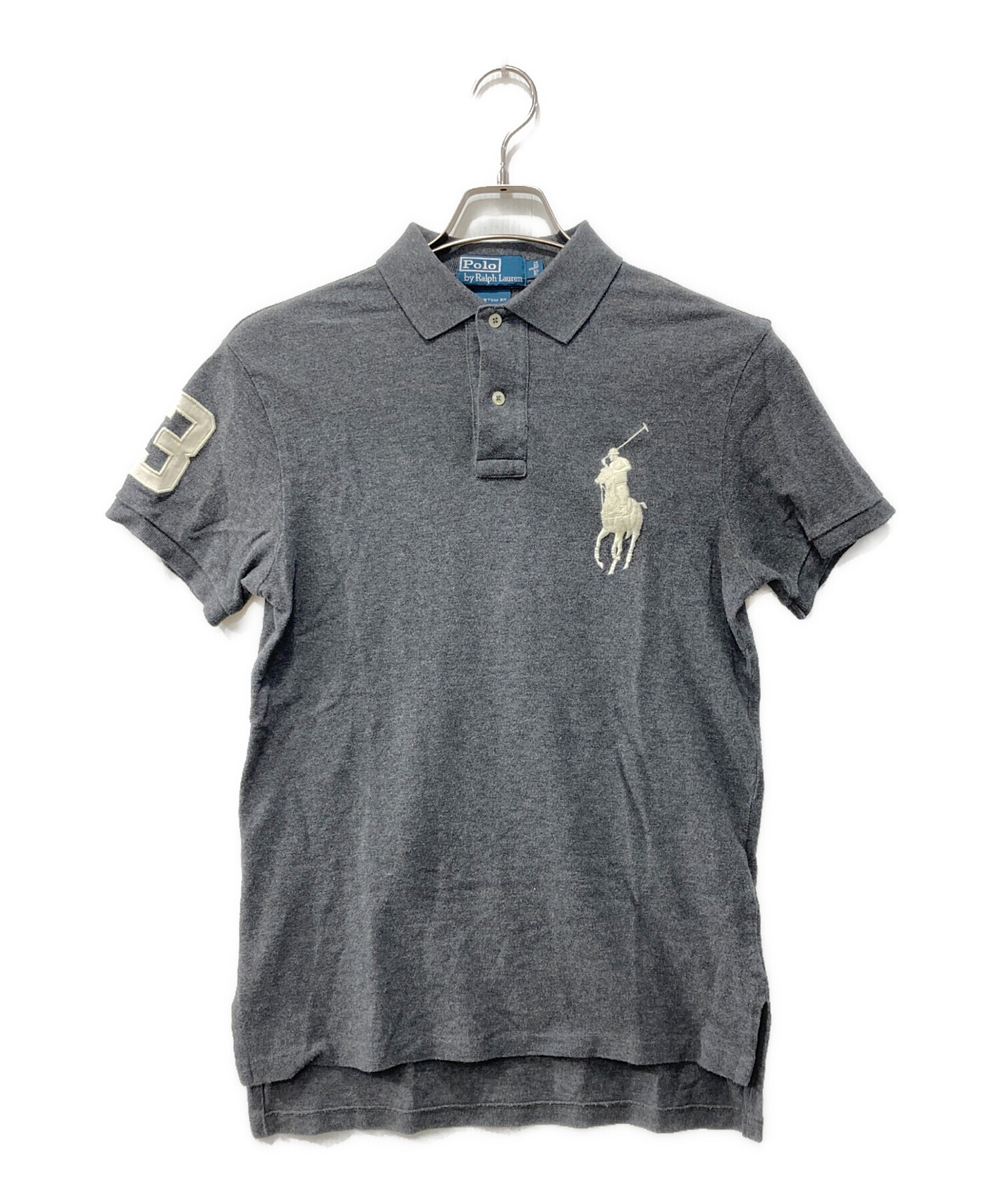 古着 ラルフローレン Ralph Lauren POLO ワンポイント　グレー 中古・古着通販】POLO RALPH LAUREN (ポロ・ラルフローレン