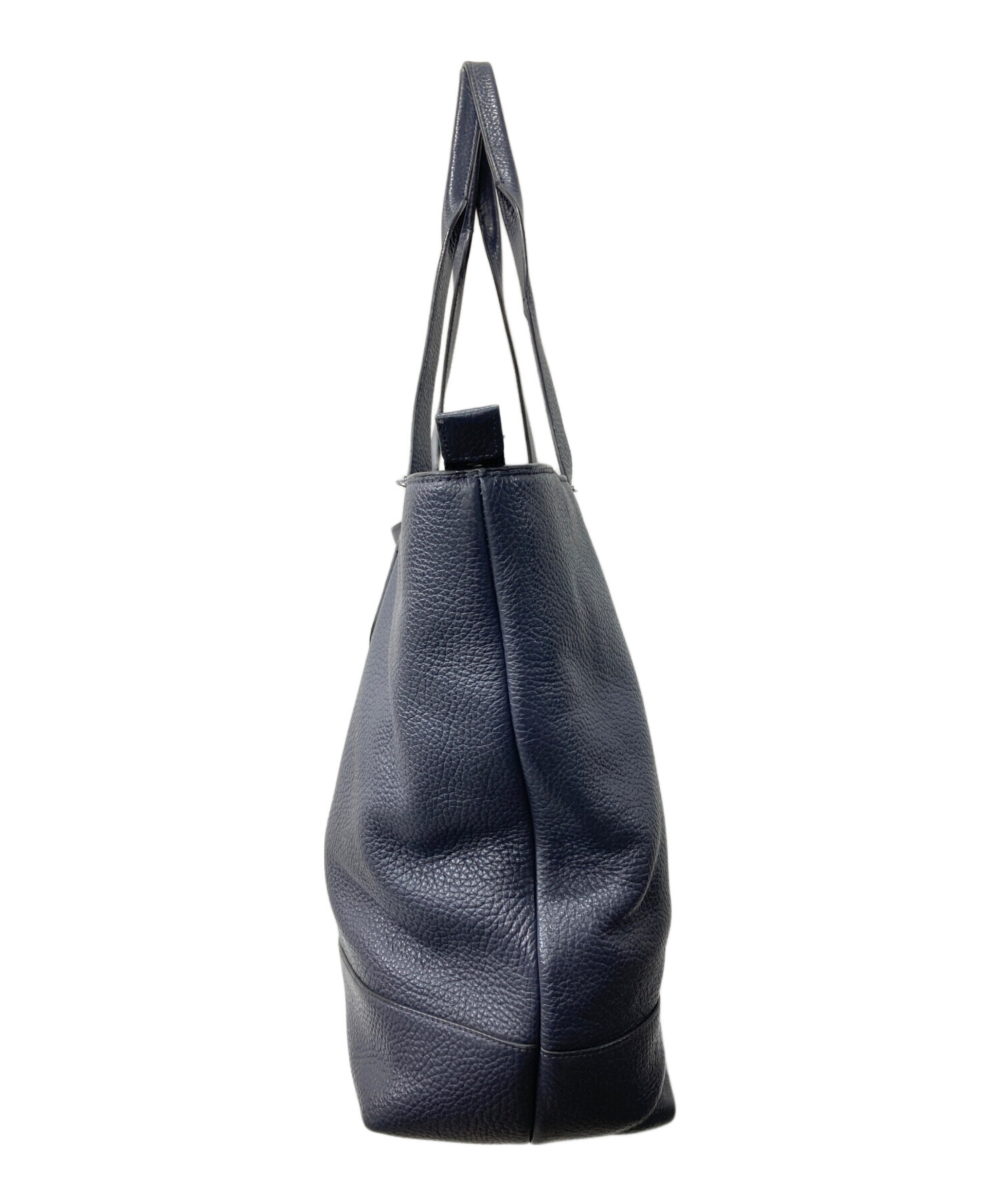 [お値下げ！美品]COACH ネイビー　紺　トートバッグ 中古・古着通販】COACH (コーチ) トートバッグ ネイビー｜ブランド