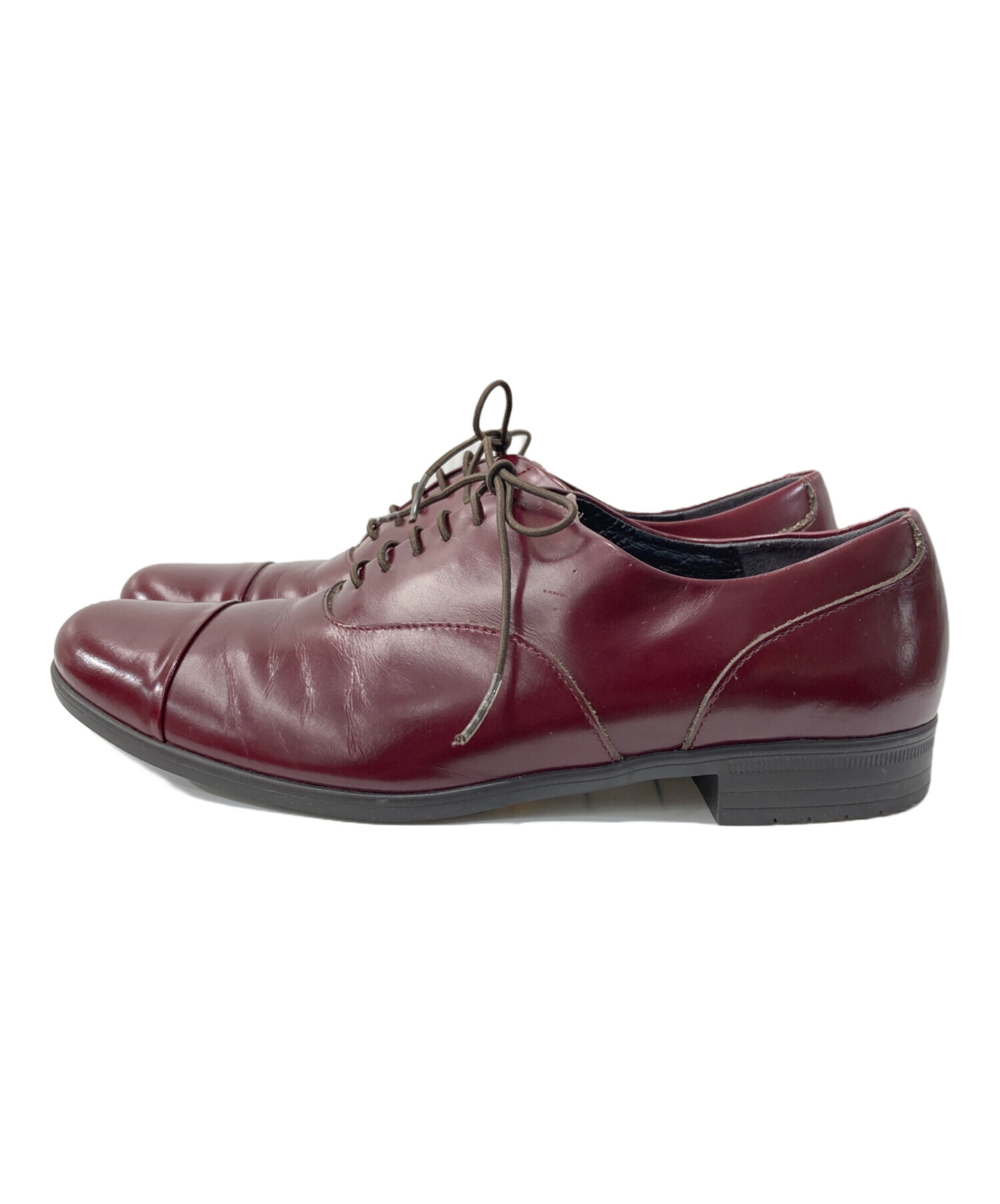 中古・古着通販】chausser (ショセ) レザーシューズ ボルドー サイズ