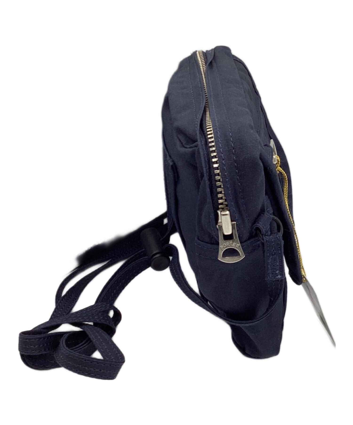 中古・古着通販】PORTER (ポーター) ミニショルダーバッグ ネイビー
