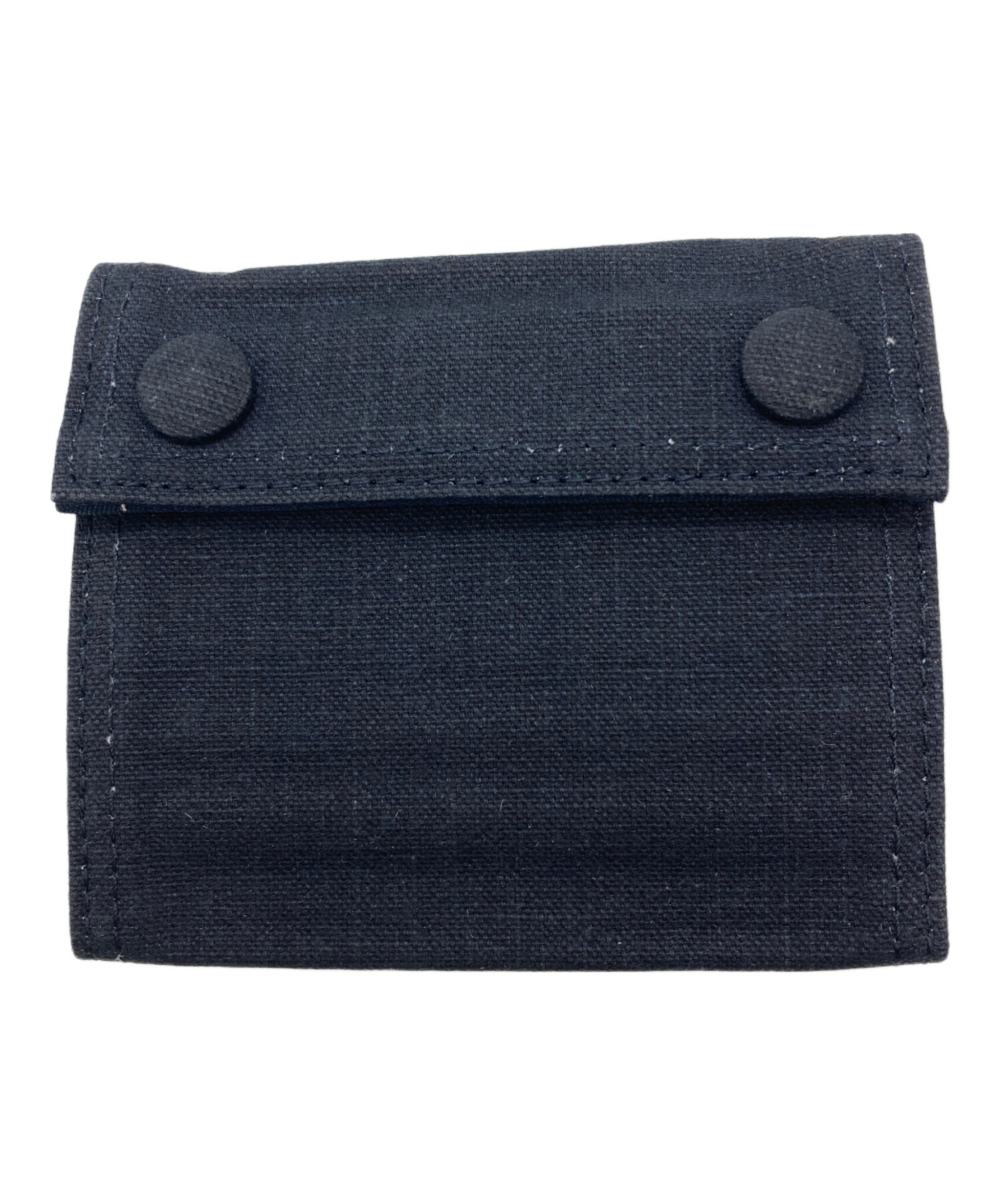 PORTER ポーター 財布・ケース  青 【古着】【中古】【送料無料】 中古・古着通販】PORTER (ポーター) DUCK FLAP WALLET/財布｜ブランド