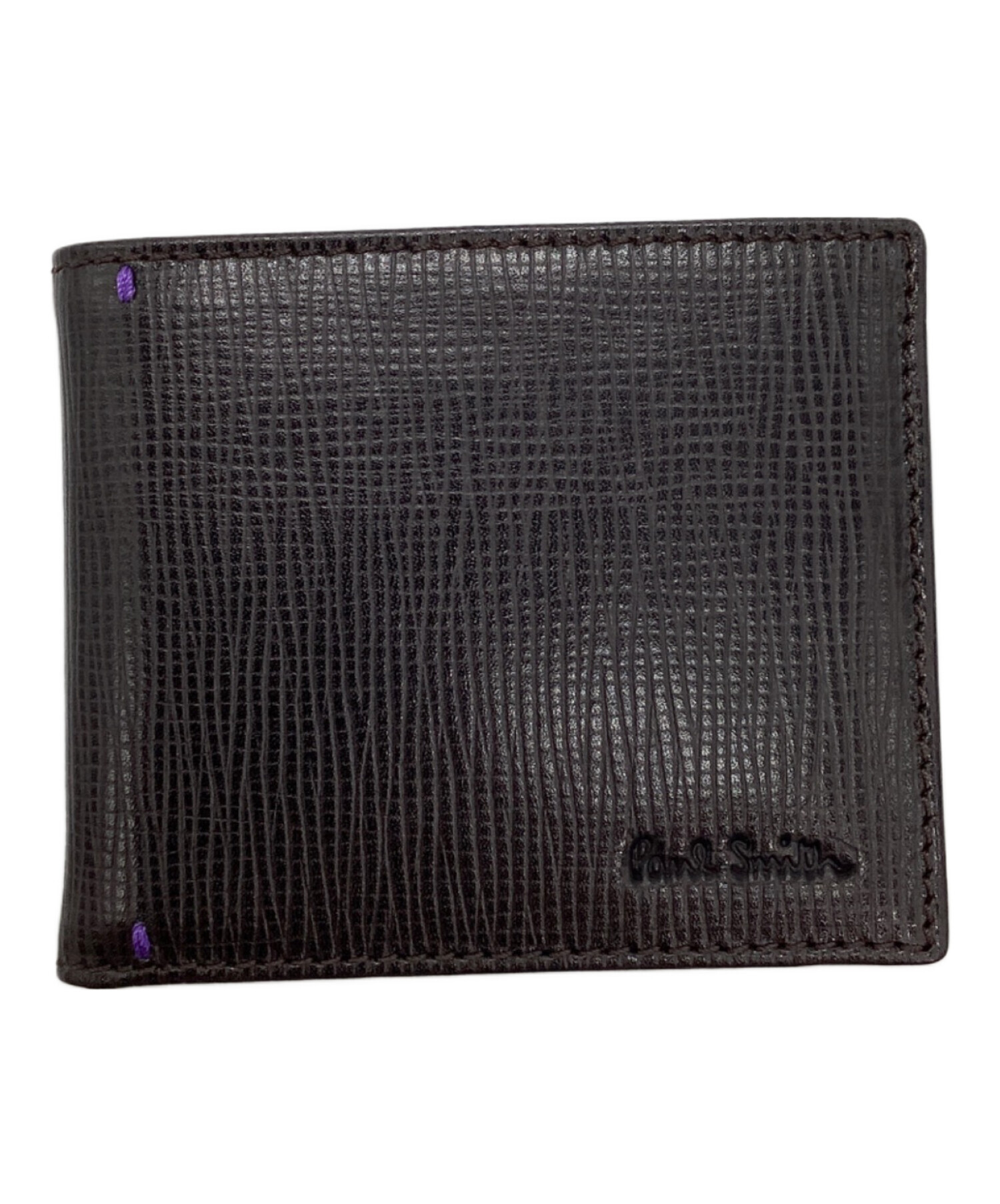 中古・古着通販】PAUL SMITH (ポールスミス) 2つ折り財布 ブラウン