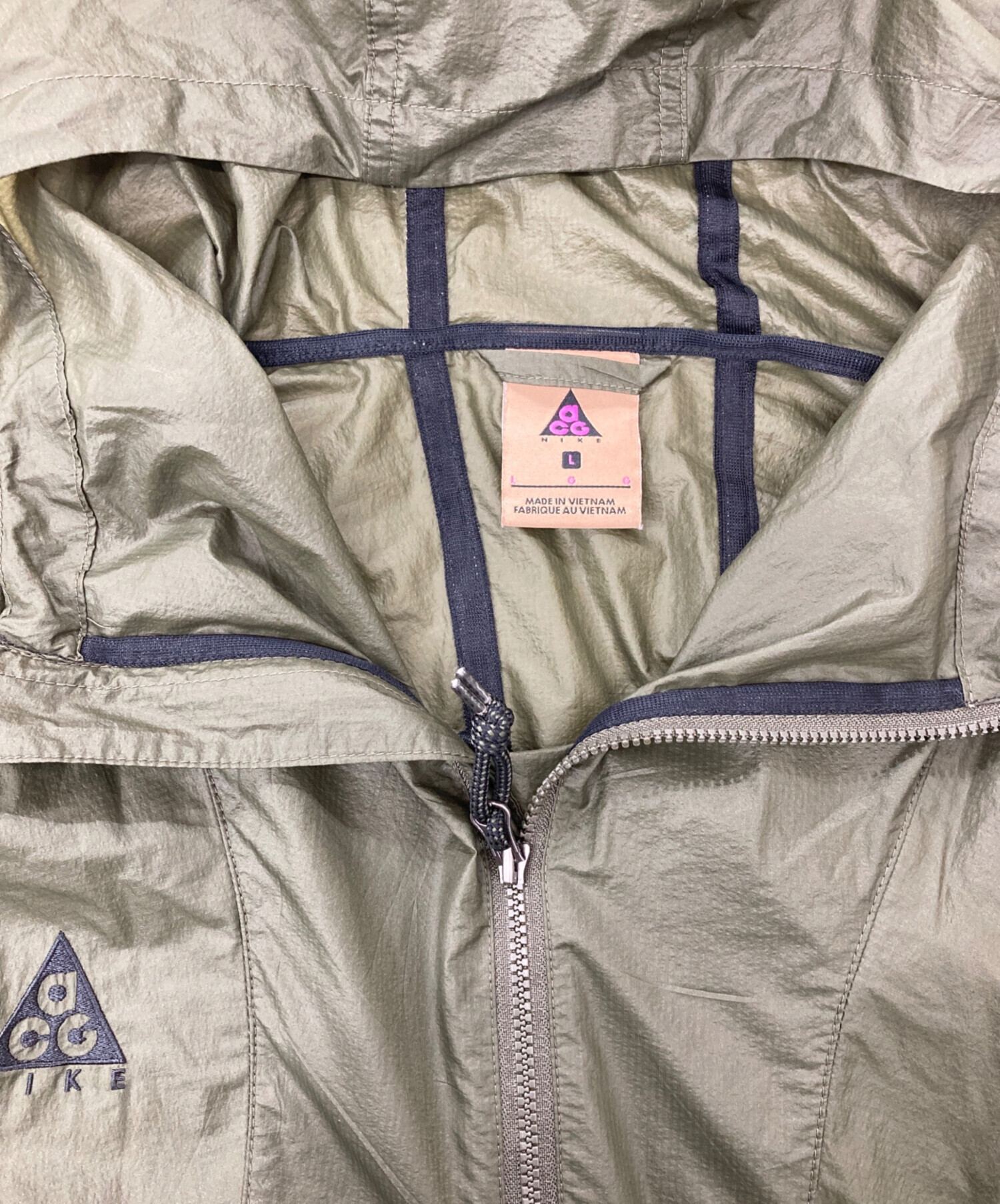 NIKE ACG ナイキ　エーシージー ブルゾン（その他） L 茶 【古着】【中古】 中古・古着通販】NIKE ACG (ナイキエーシージー) ジップジャケット