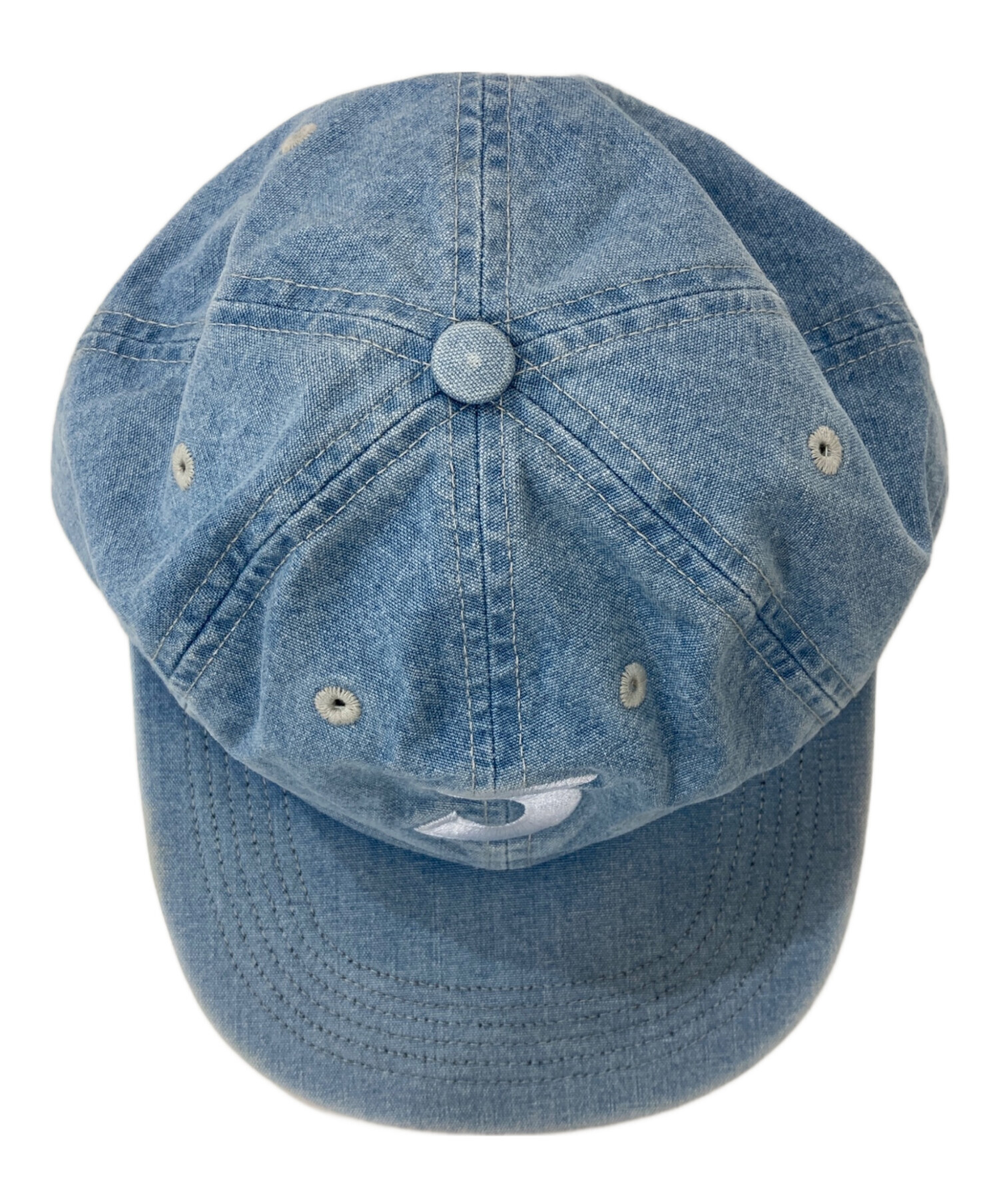 中古・古着通販】SUPREME (シュプリーム) Washed Chambray S Logo 6