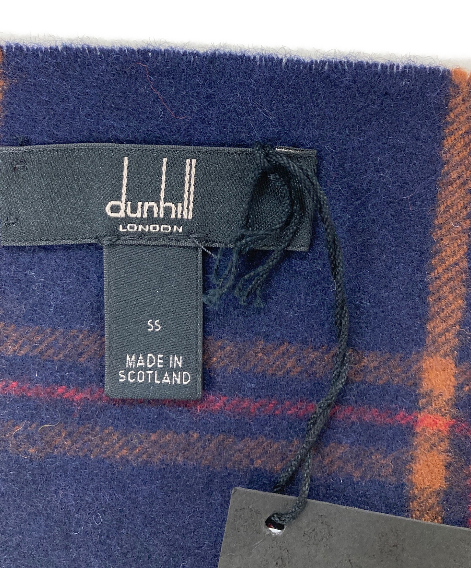 中古・古着通販】dunhill (ダンヒル) カシミヤマフラー ネイビー