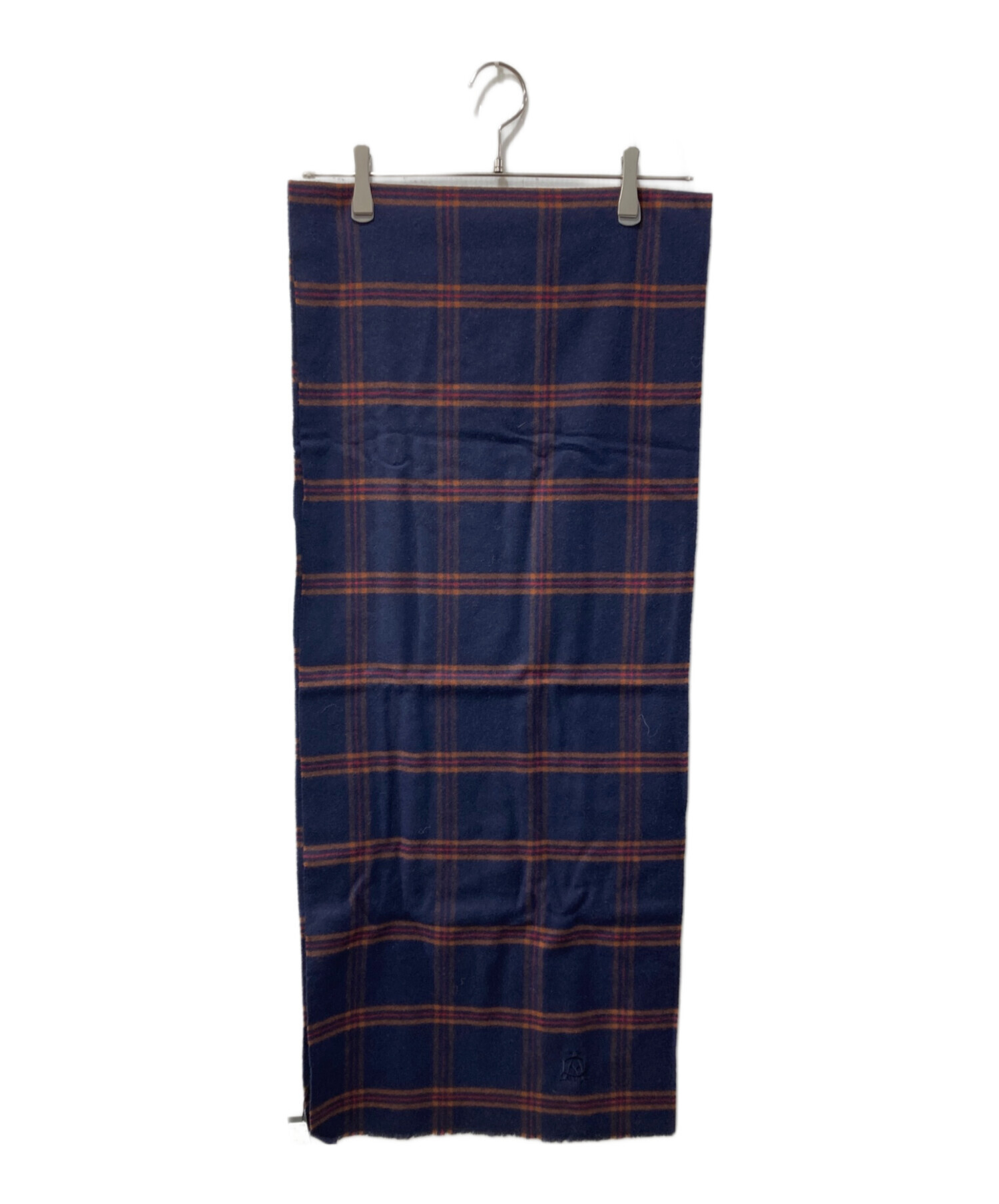 中古・古着通販】dunhill (ダンヒル) カシミヤマフラー ネイビー