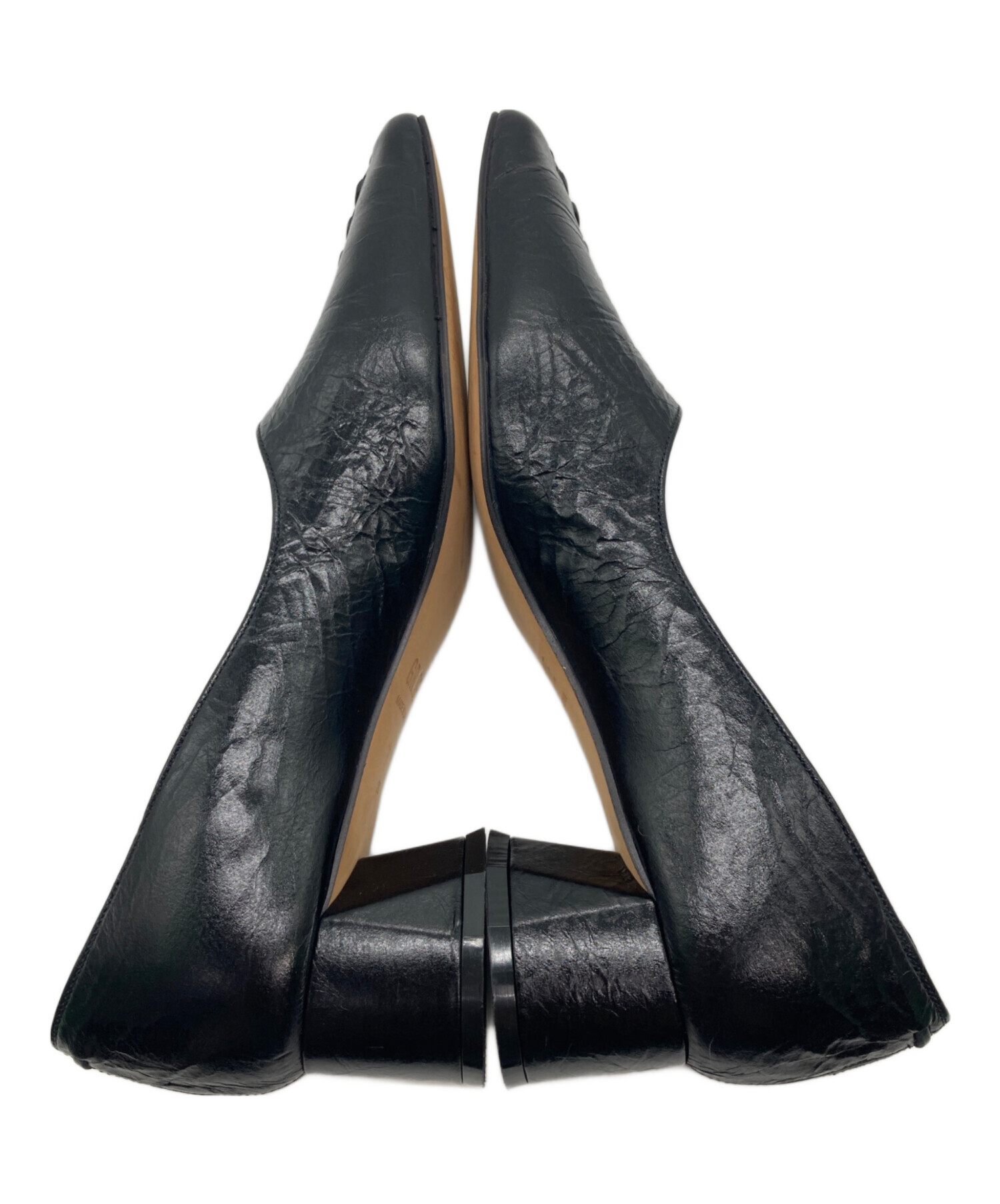 GRISE La Talon 黒 レザーパンプス 中古・古着通販】Le Talon GRISE (ル タロン グリーズ) 4cmレザー