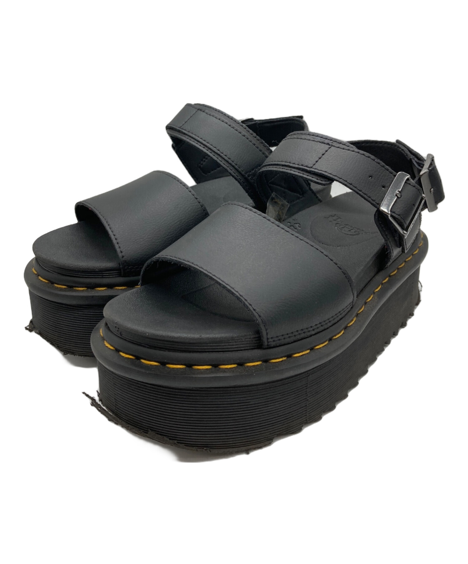 【美品】ドクターマーチン　voss エナメルサンダル　UK6 25㎝ 中古・古着通販】Dr.Martens (ドクターマーチン) VOSS Hydro Leather