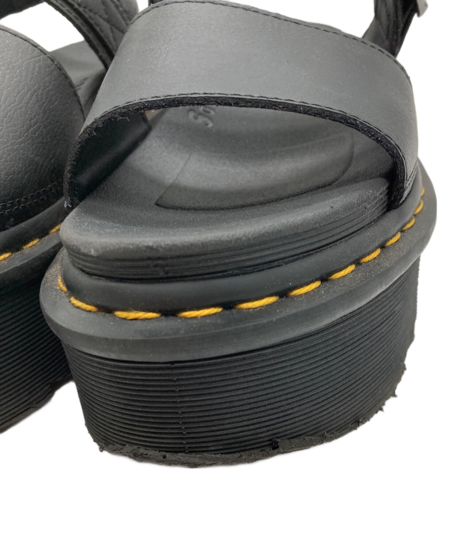 【美品】ドクターマーチン　voss エナメルサンダル　UK6 25㎝ 中古・古着通販】Dr.Martens (ドクターマーチン) VOSS Hydro Leather
