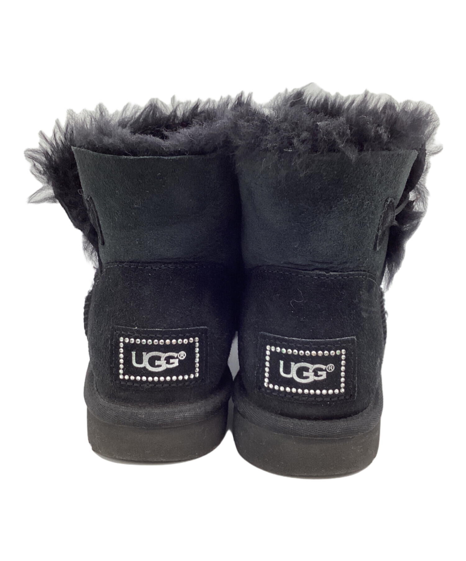 中古・古着通販】UGG (アグ) ベイリーボタン ミニ MINIムートンブーツ