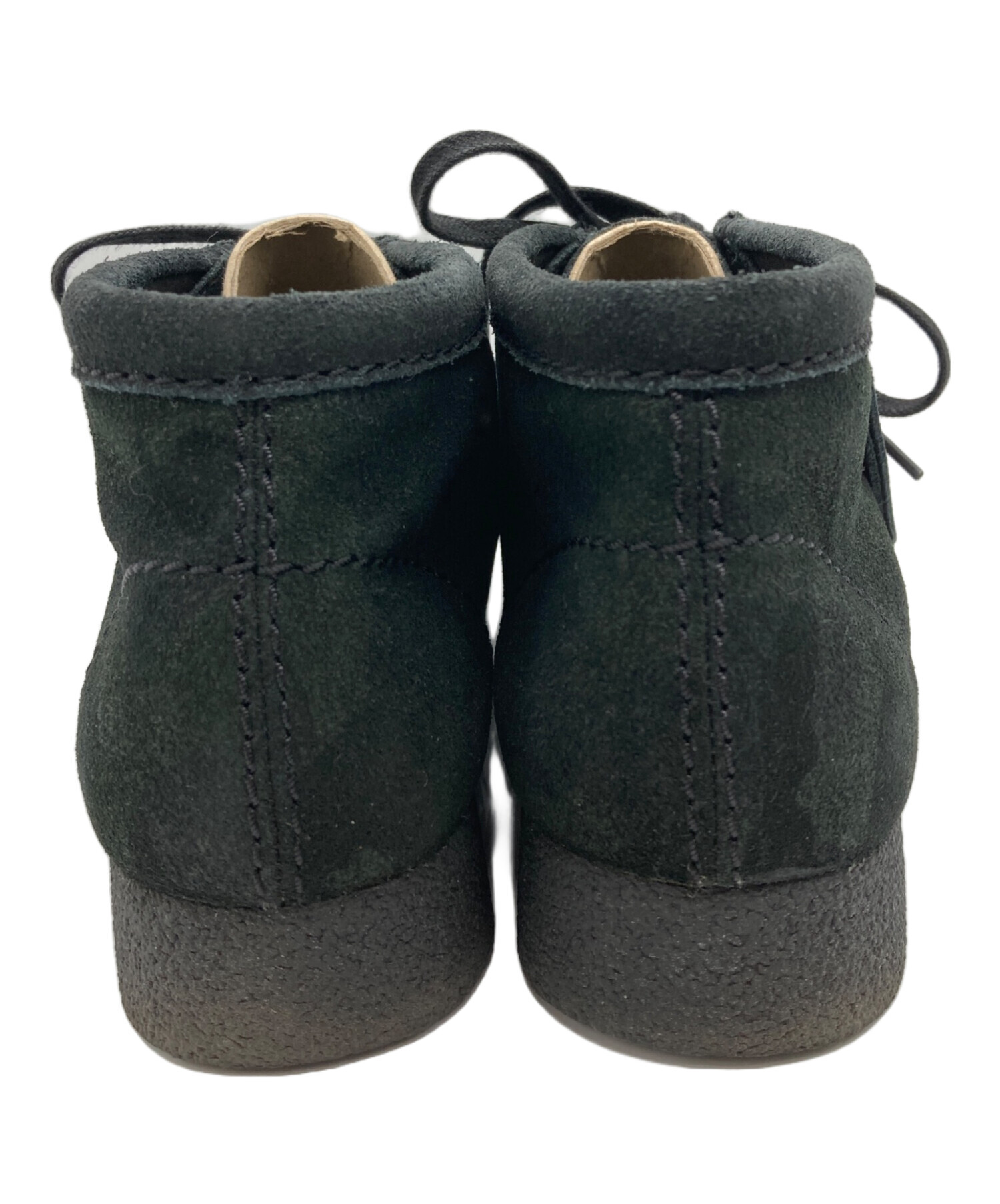 中古・古着通販】CLARKS (クラークス) ワラビーシューズ ブラック