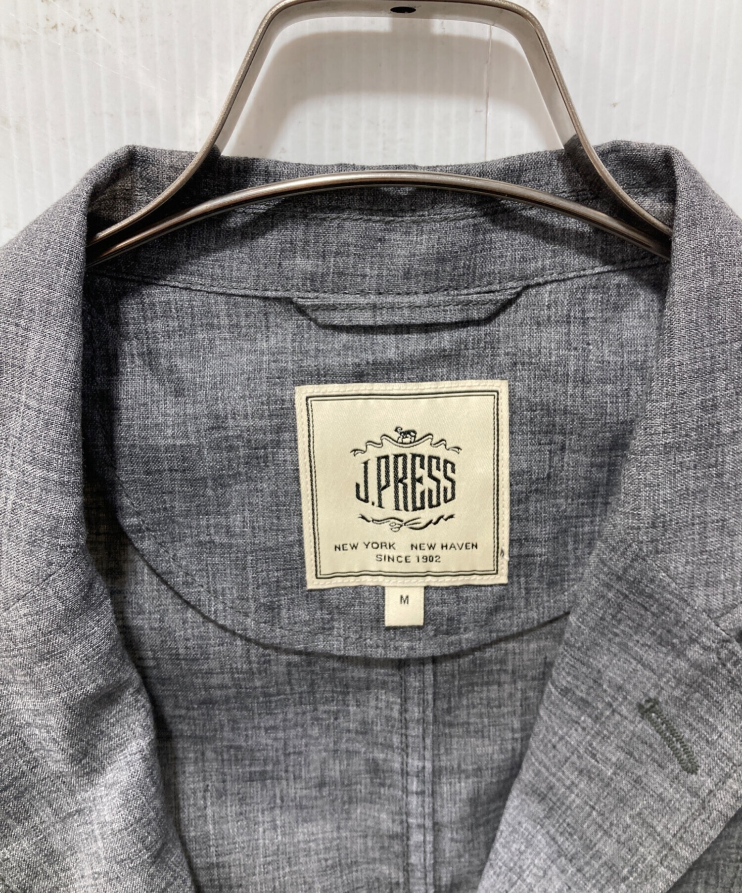 mohtoku 新品未使用品希少　J.PRESS テーラードジャケット 中古・古着通販】J.PRESS (ジェイプレス) テーラードジャケット グレー