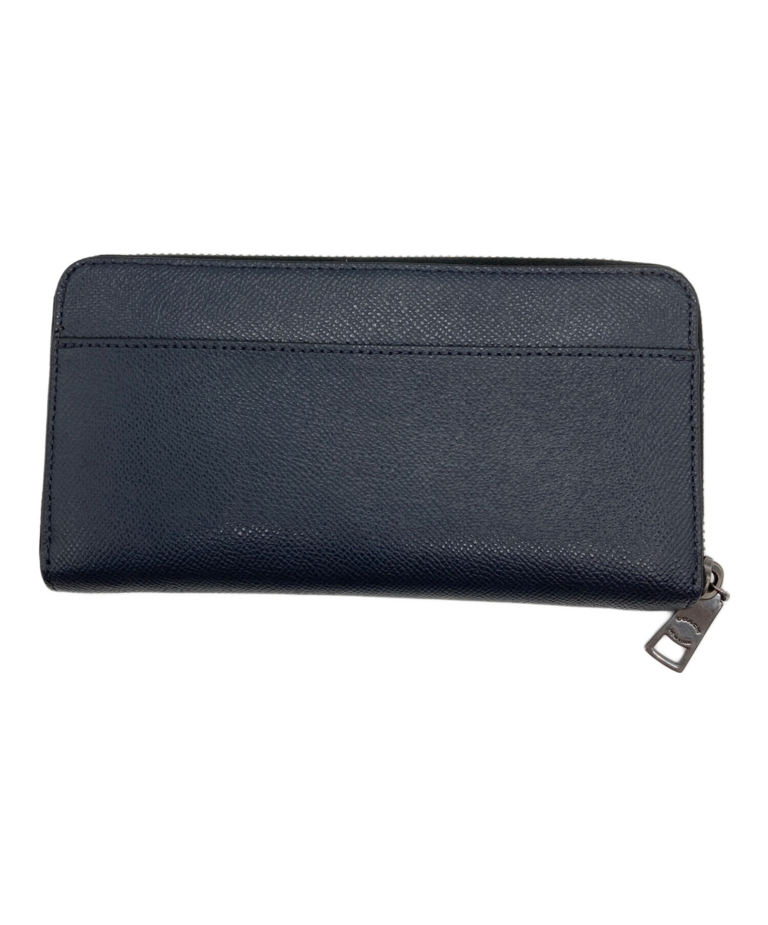 中古・古着通販】COACH (コーチ) 長財布 ネイビー｜ブランド・古着通販