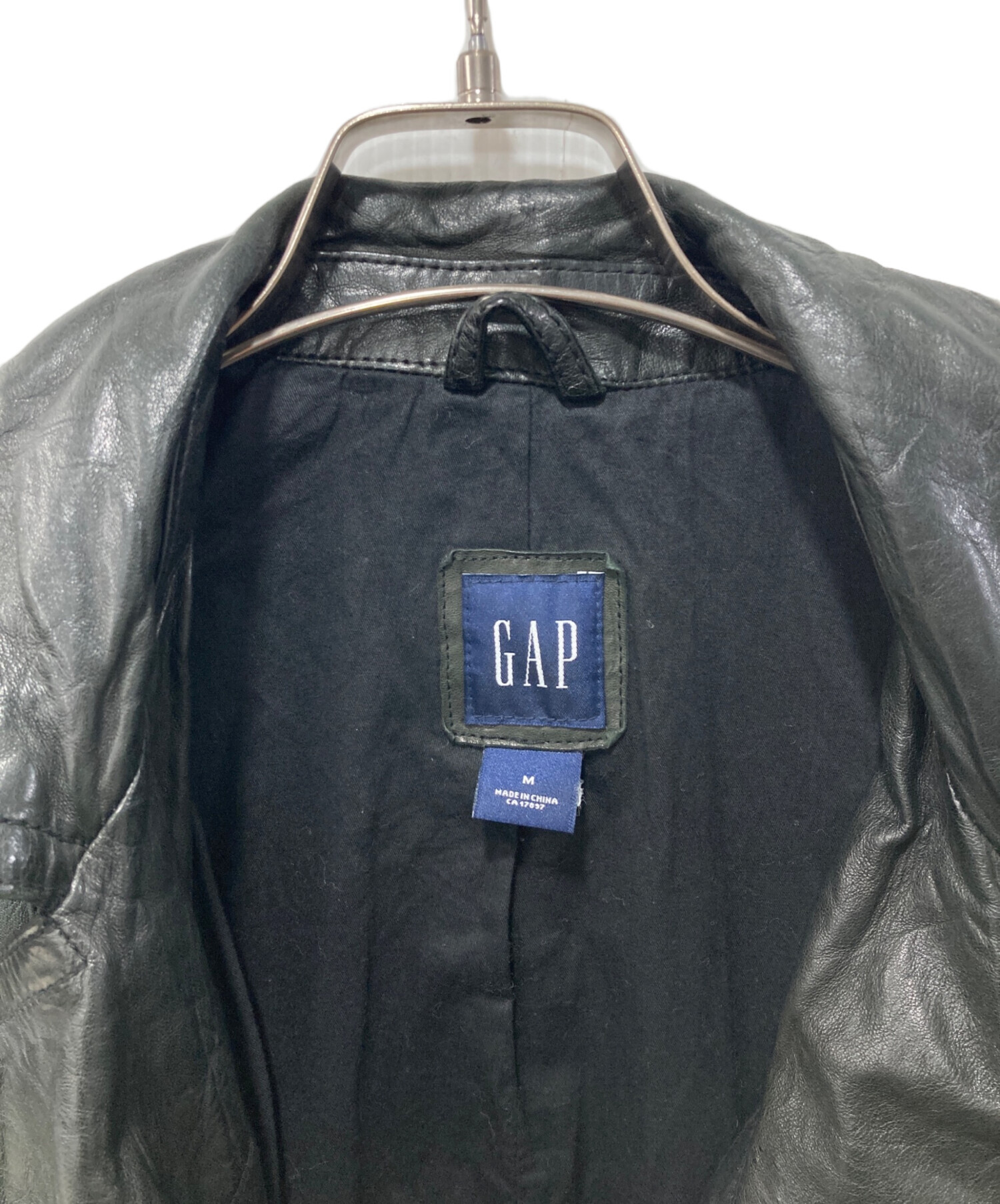 中古・古着通販】OLD GAP (オールドギャップ) レザーライダース