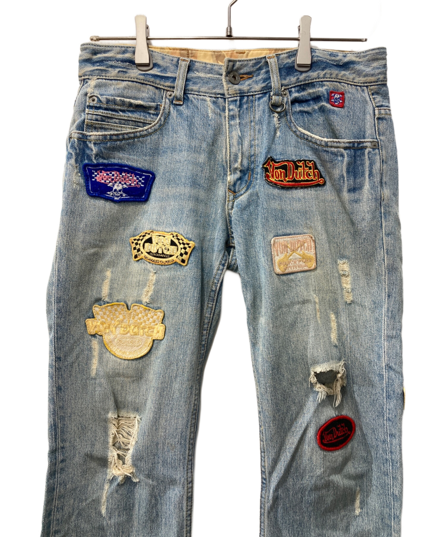 中古・古着通販】Von Dutch (ボンダッチ) デニムパンツ インディゴ 