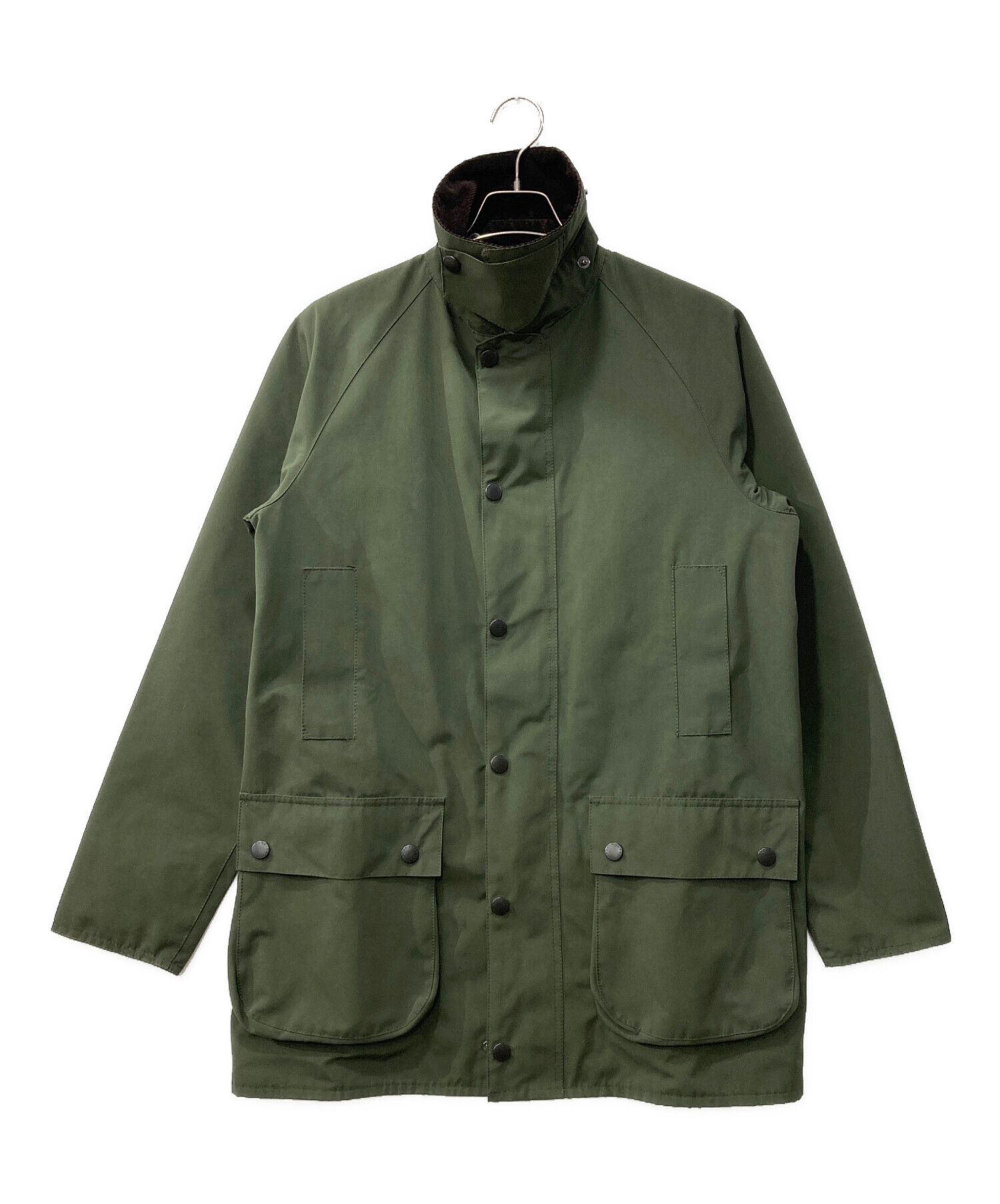 オイルドジャケット 古着 00s Barbour バブアー 緑 BEAUFORT 中古・古着通販】Barbour (バブアー) BEAUFORT 2レイヤーブルゾン/ノン