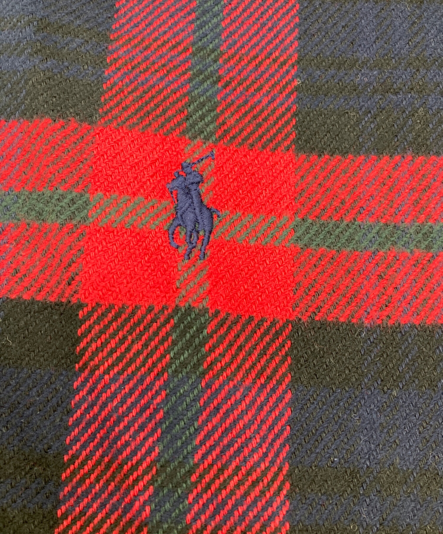 中古・古着通販】RALPH LAUREN (ラルフローレン) ブランケット レッド
