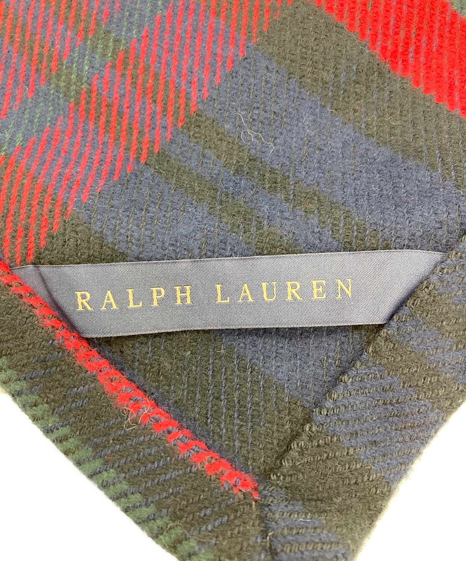 中古・古着通販】RALPH LAUREN (ラルフローレン) ブランケット レッド
