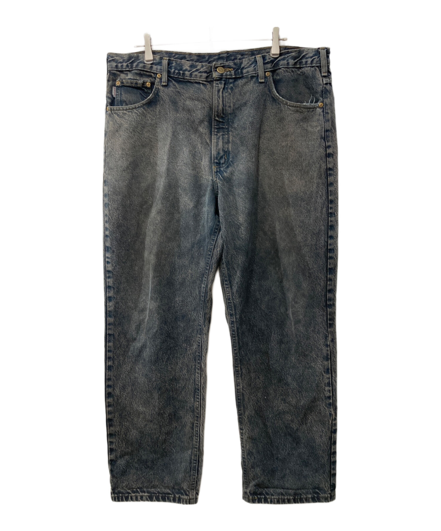 中古・古着通販】CarHartt (カーハート) デニムパンツ ネイビー サイズ 