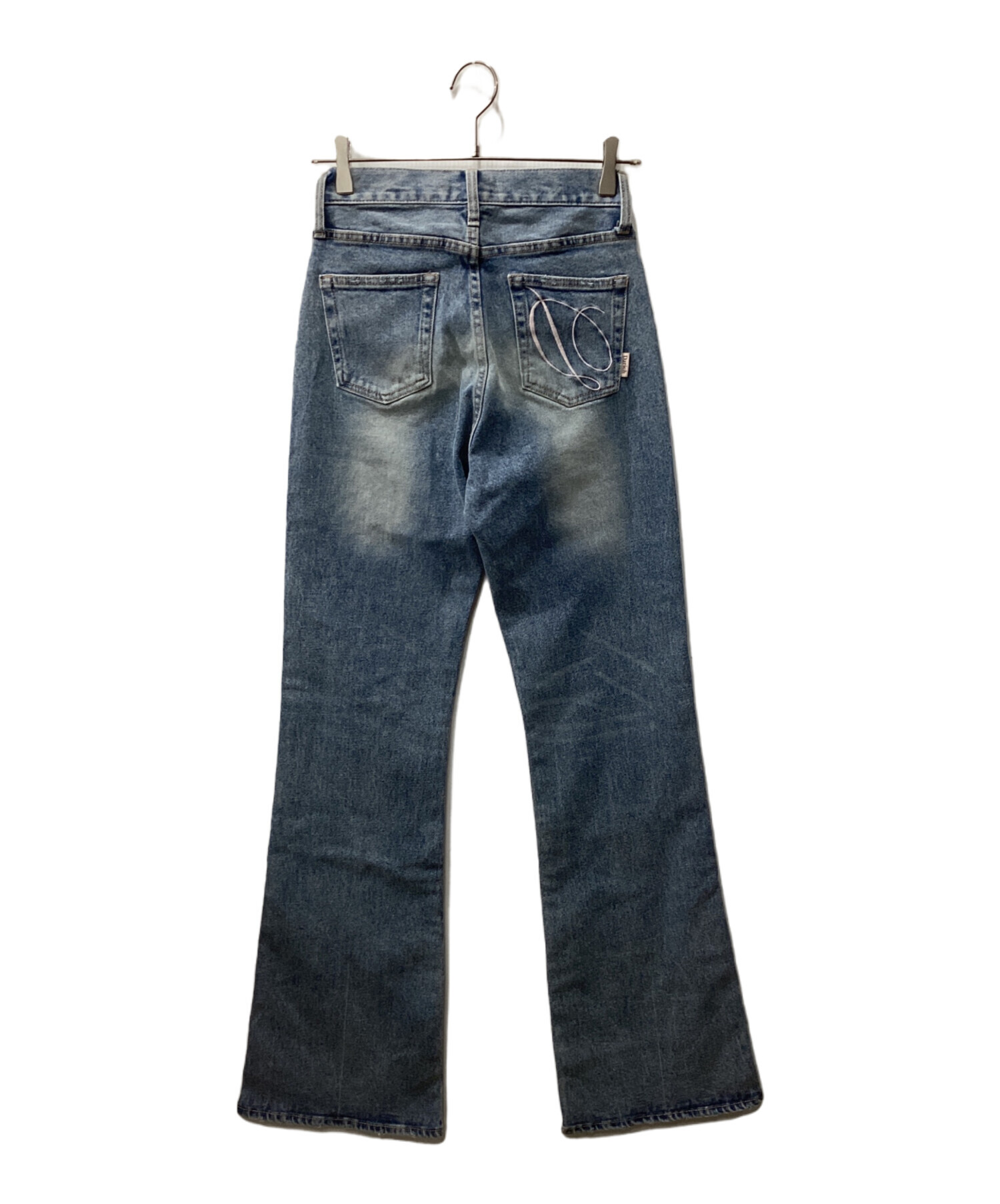 中古・古着通販】darich (ダーリッチ) セミフレアデニムパンツ