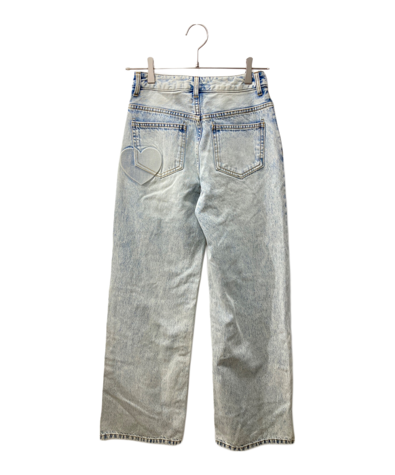 パンツ andmary heart plump denim 中古・古着通販】ANDMARY (アンドマリー) デニムパンツ/Heart plump