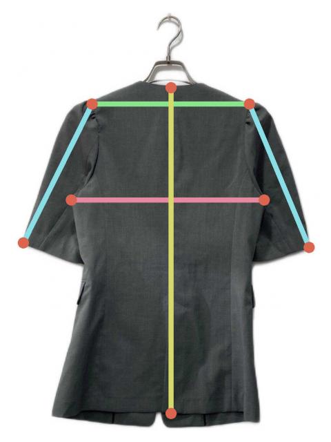 中古・古着通販】BABYLONE (バビロン) 5分袖パフスリーブジャケット