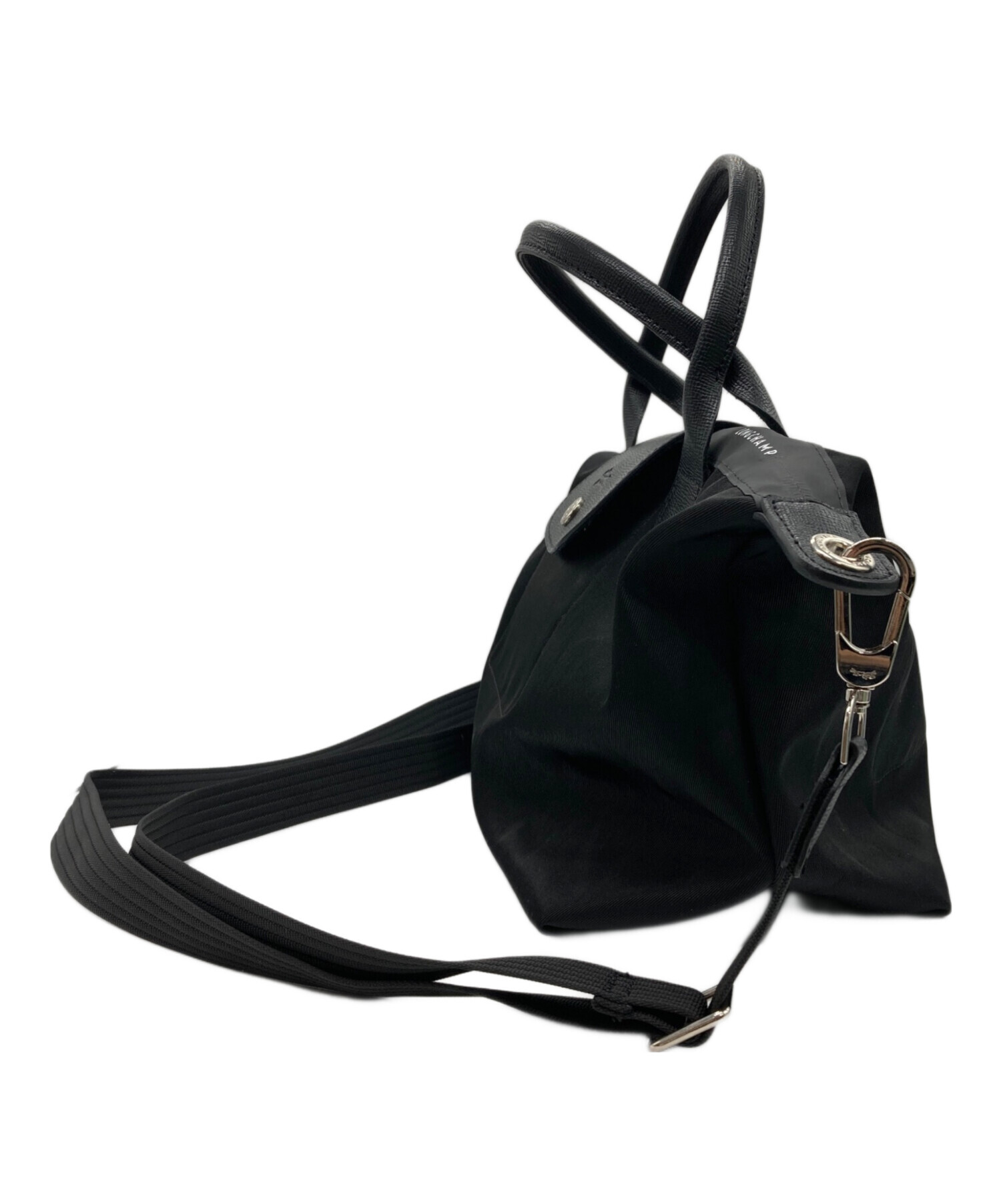 中古・古着通販】LONGCHAMP (ロンシャン) ハンドバッグ/ プリアージュ