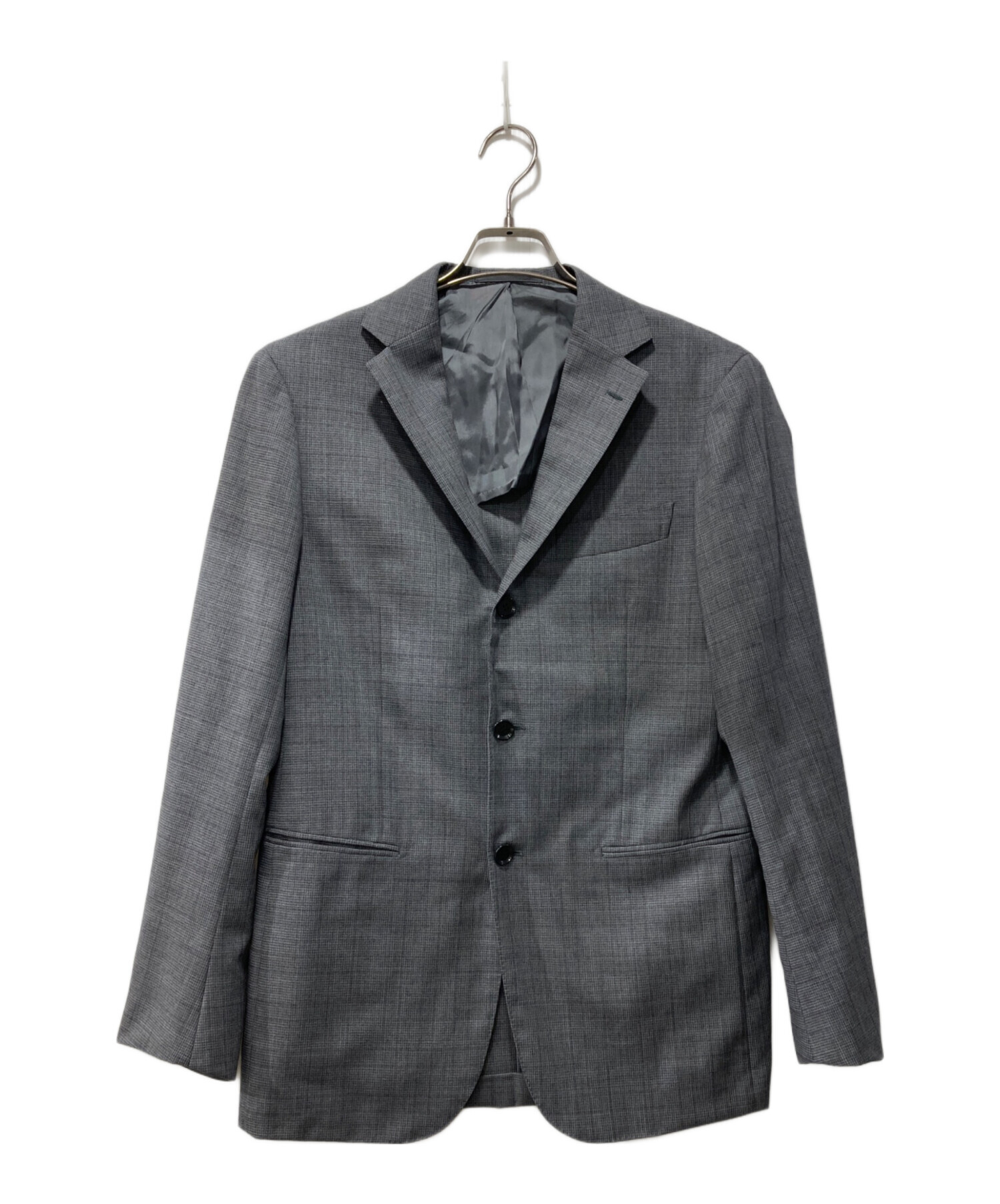 RING JACKET BLACK LABEL 3B セットアップ グレー M 中古・古着通販】RING JACKET (リングジャケット) 3Bセットアップ